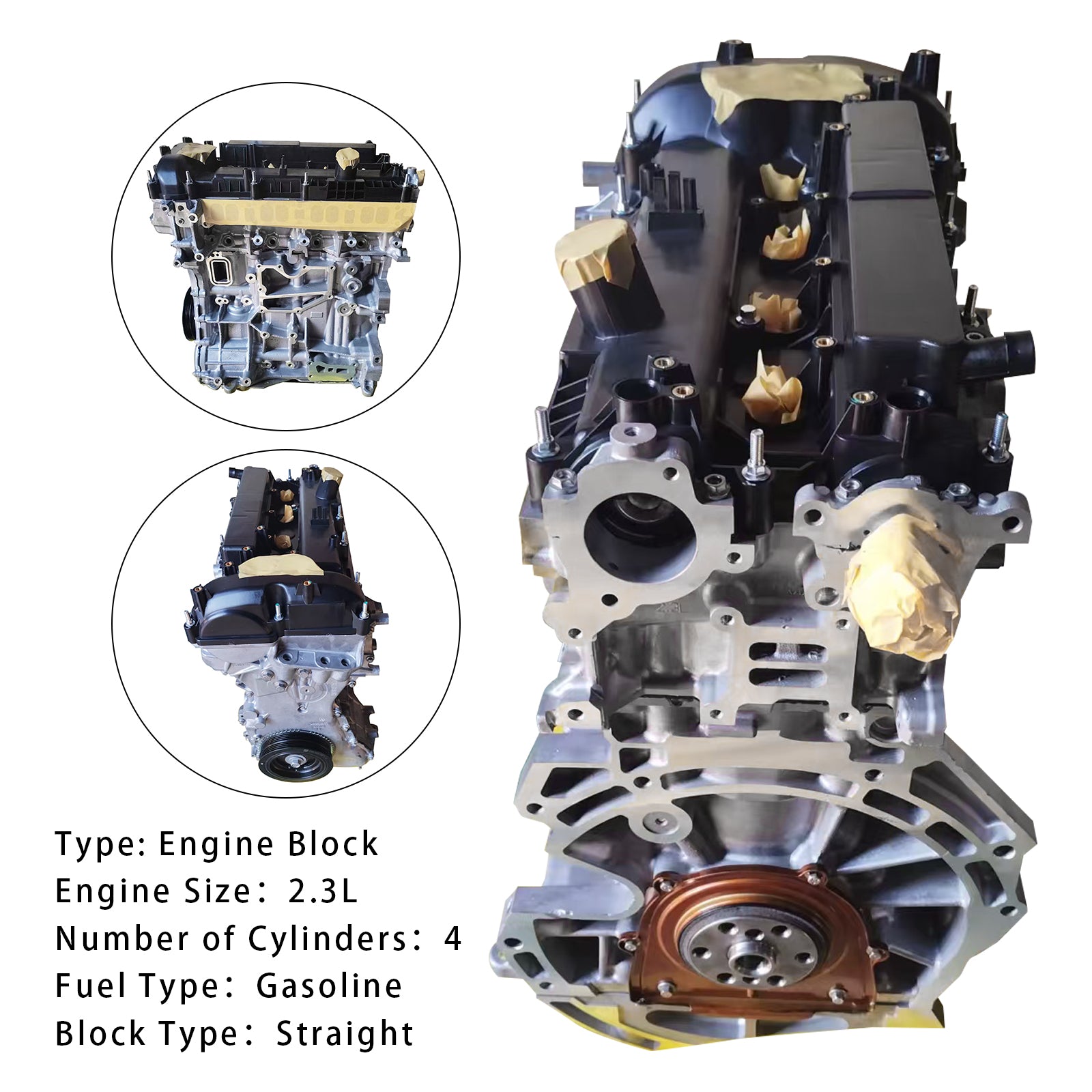 2019 Ford Mustang 2.3L Ecoboost Brand New Long Engine Block