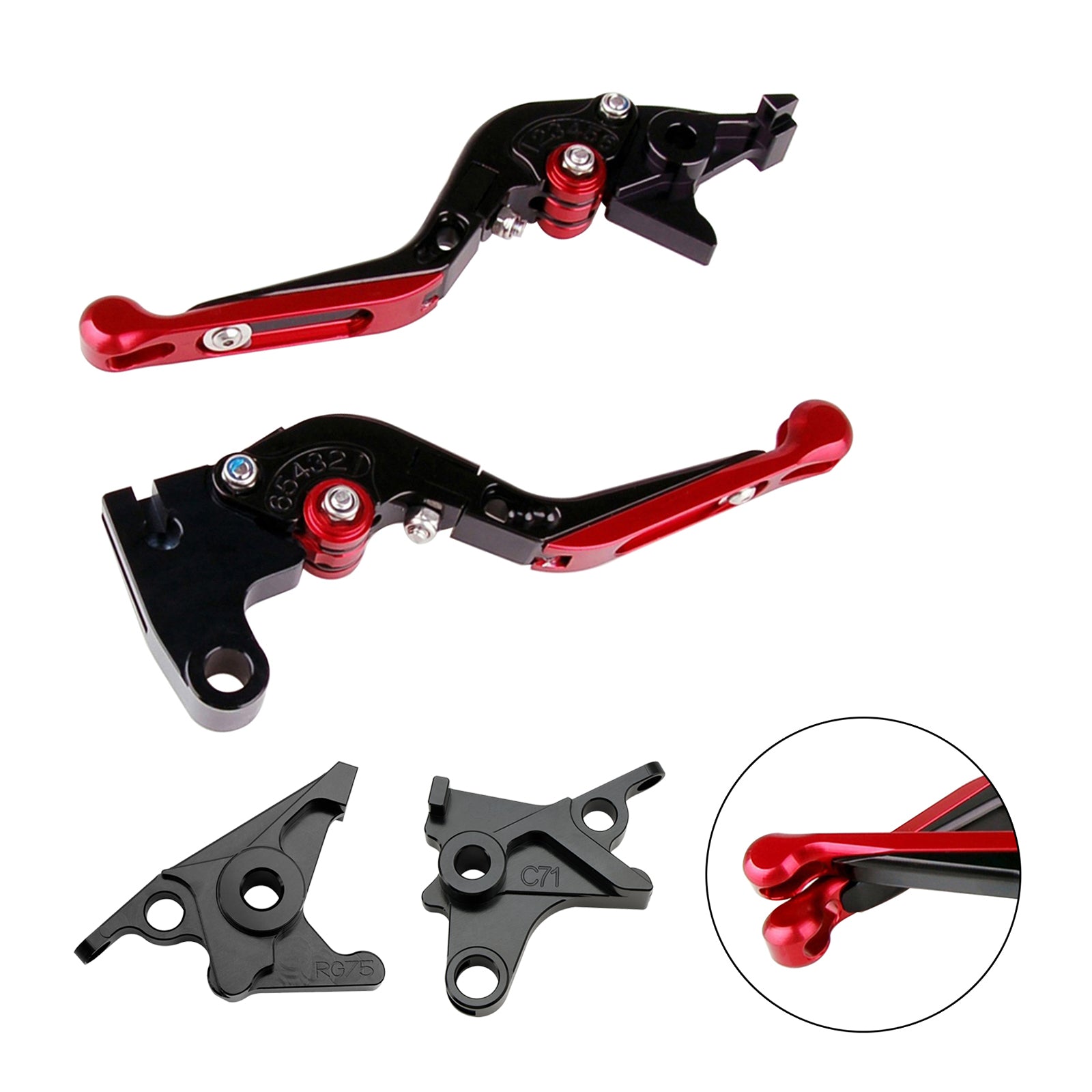 Alavajão de freio de embreagem ajustável para BMW R Nine T /Pure /Racer 2017-2023