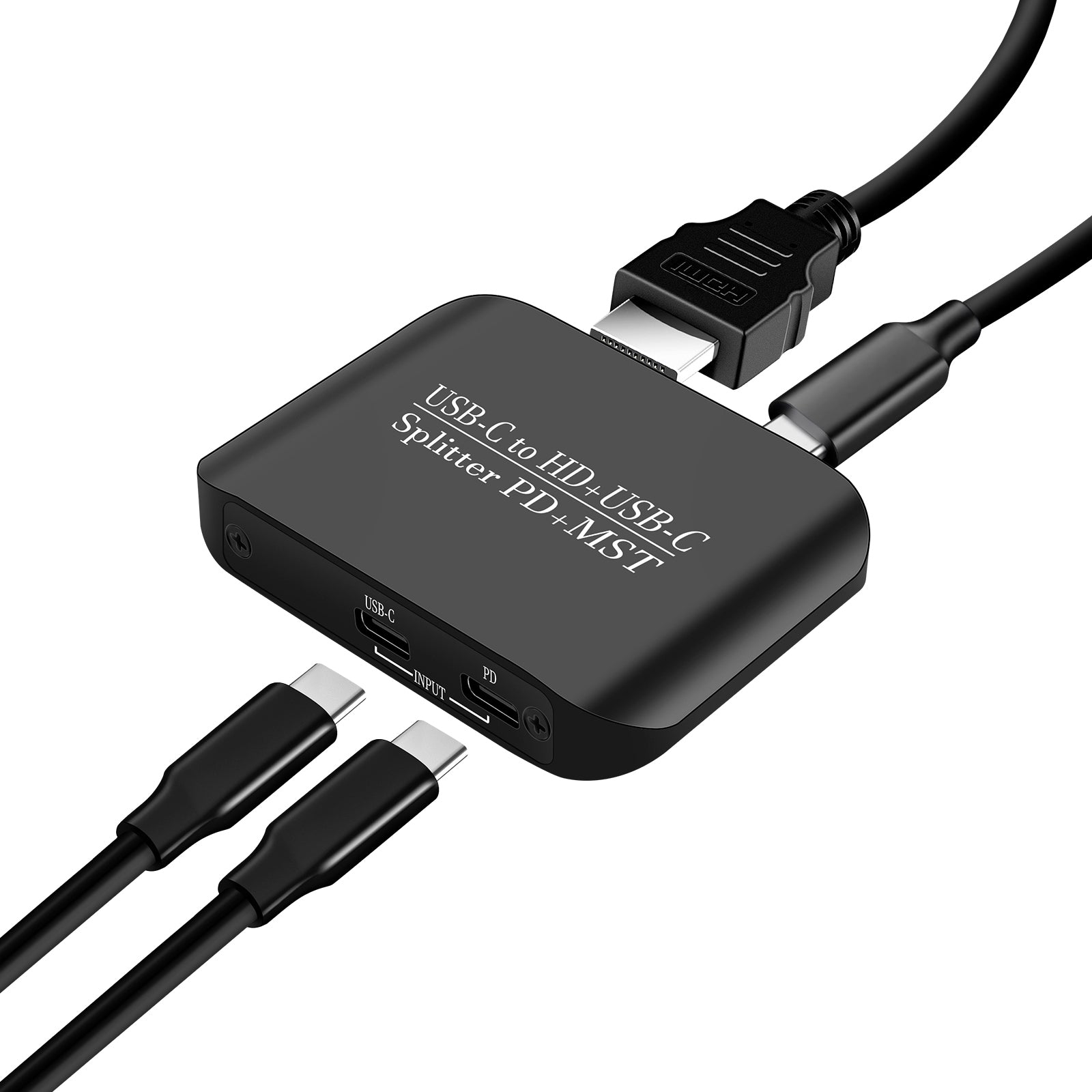 4K60TYPE-C naar HDMI+TYPE-C-adapter Anders Hetzelfde scherm Voedingssplitter