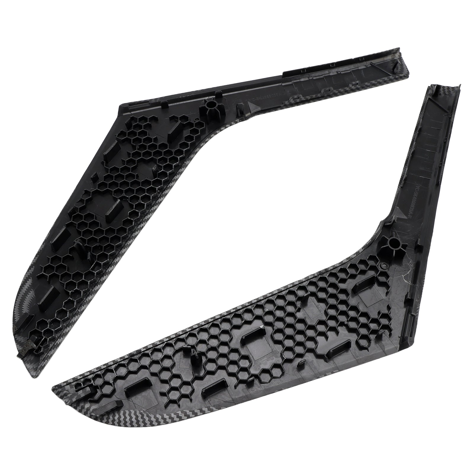 2 stuks over & Afdekking van de rechter binnendeurgreep voor VW Golf 6 MK6 2009-2013