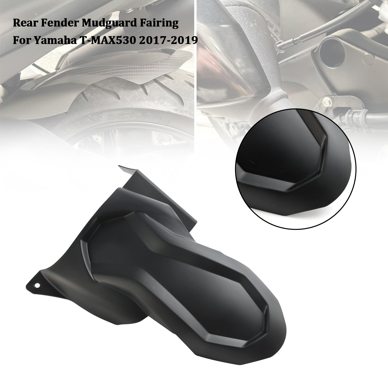 2017-2019 Yamaha T-MAX530 spatbord achterspatbord
