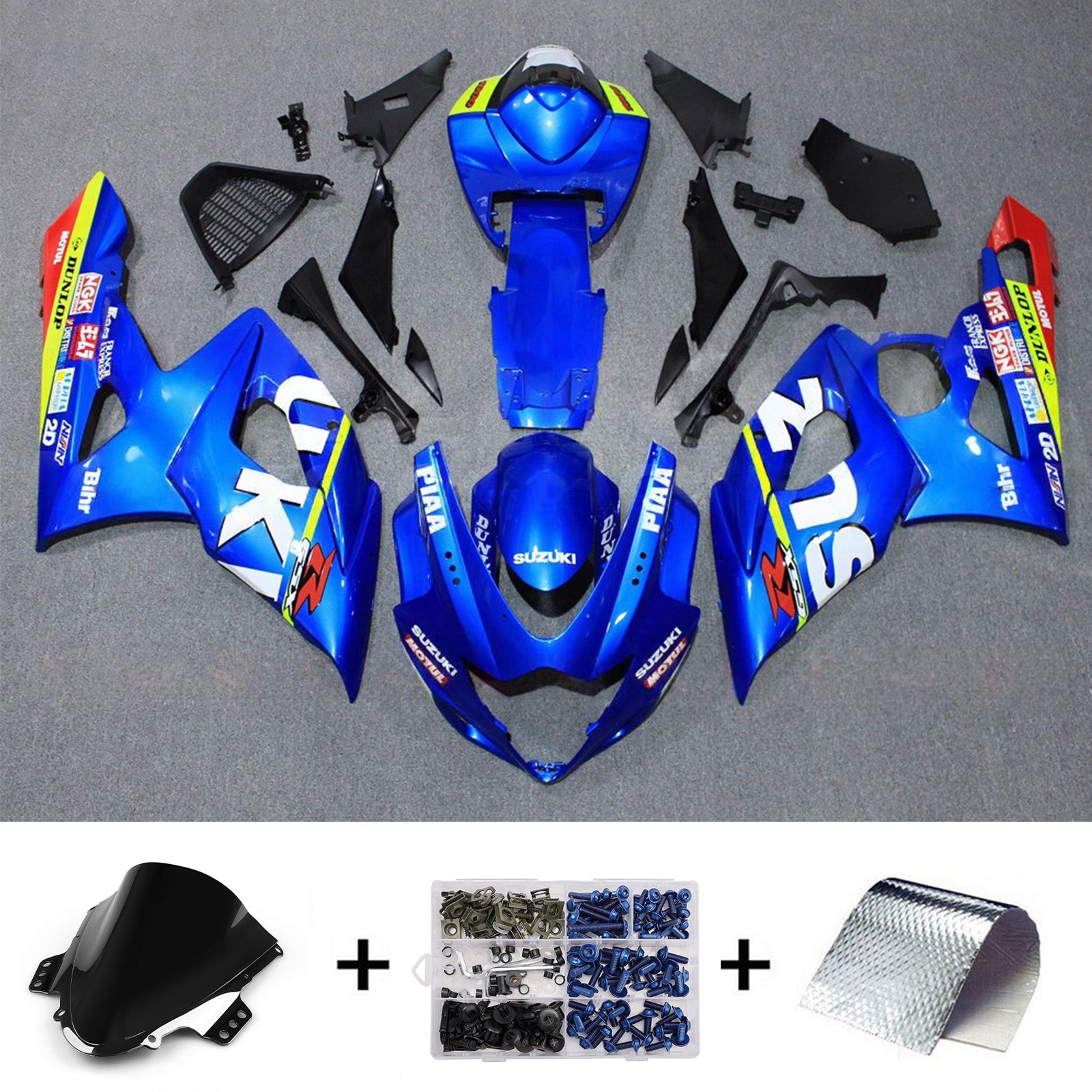 Injection Fairing Kit Bodywork Plastic ABS For Suzuki GSXR1000 2005-2006 K5