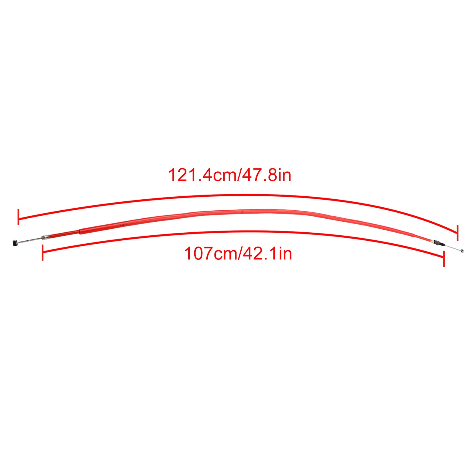 Reemplazo del cable del embrague de la motocicleta Suzuki GSXR600/750 2011-2023, rojo