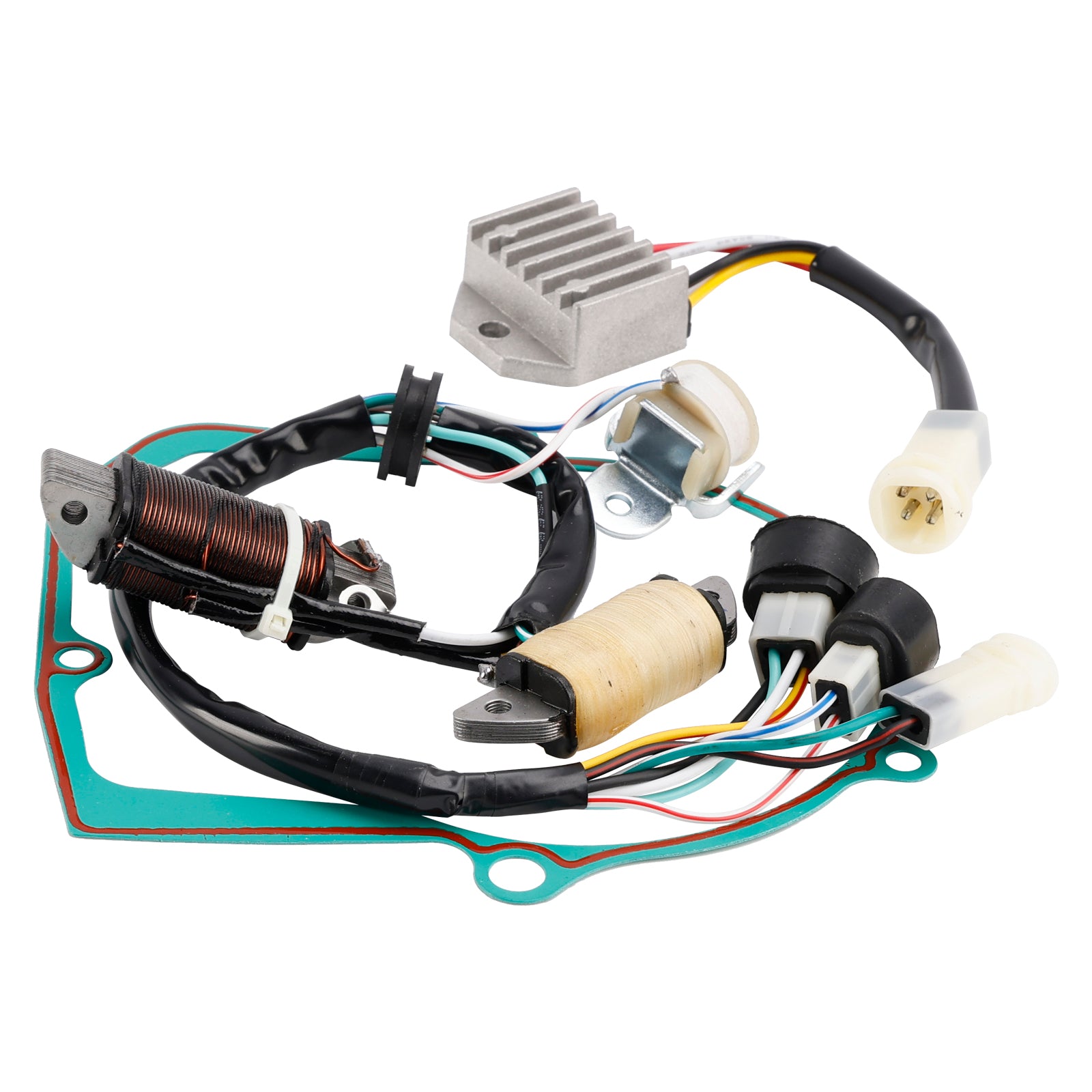 Junta retificadora do regulador do gerador do estator para Yamaha YFM100 Champ 100 89-1992