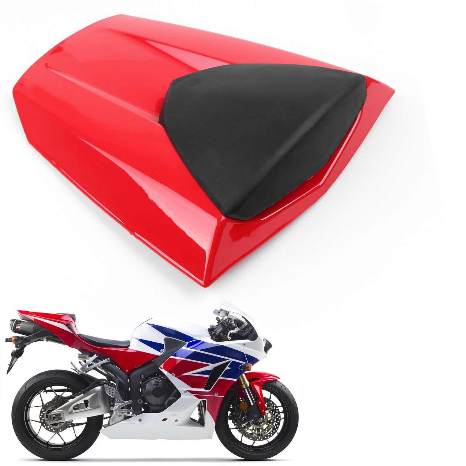 Capot de couverture de siège arrière pour Honda CBR600RR CBR 600 RR 2013-2023 rouge