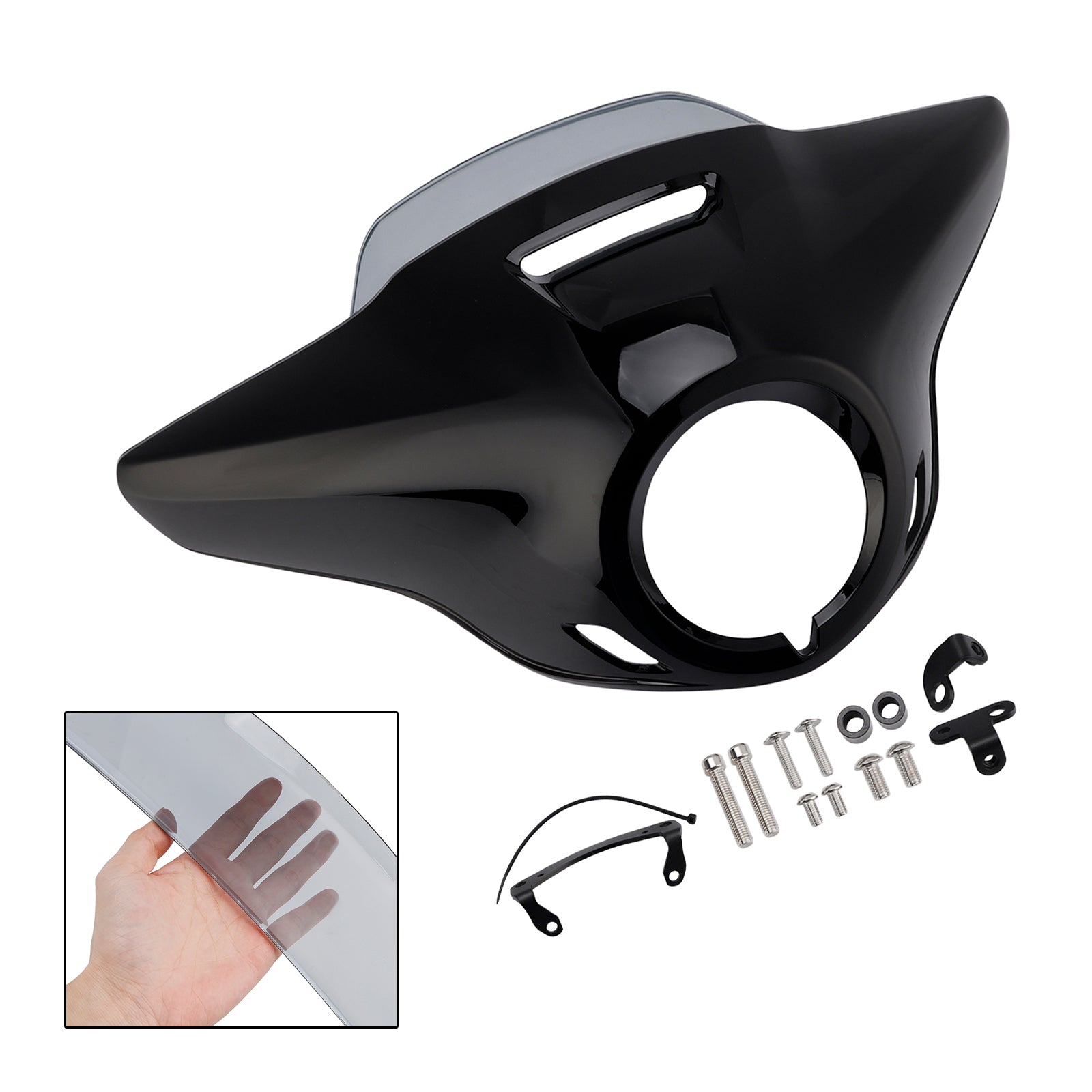 Windshield WindScreen Headlight Fairing fit for HONDA CM300 CM500 2021-2024