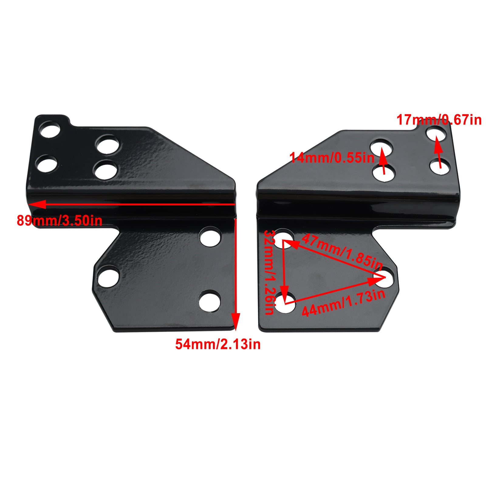 Backrest Sissy Bar Docking Hardware para Road King Road Glide Street Glide 97-08