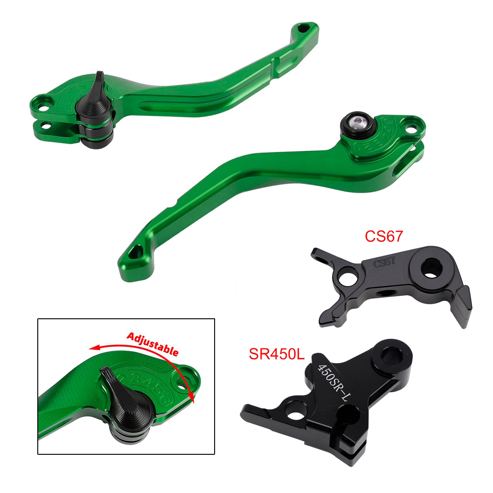 CNC Short Clutch Brake Lever fit for VOGE DS900X 900DSX 2024-2026