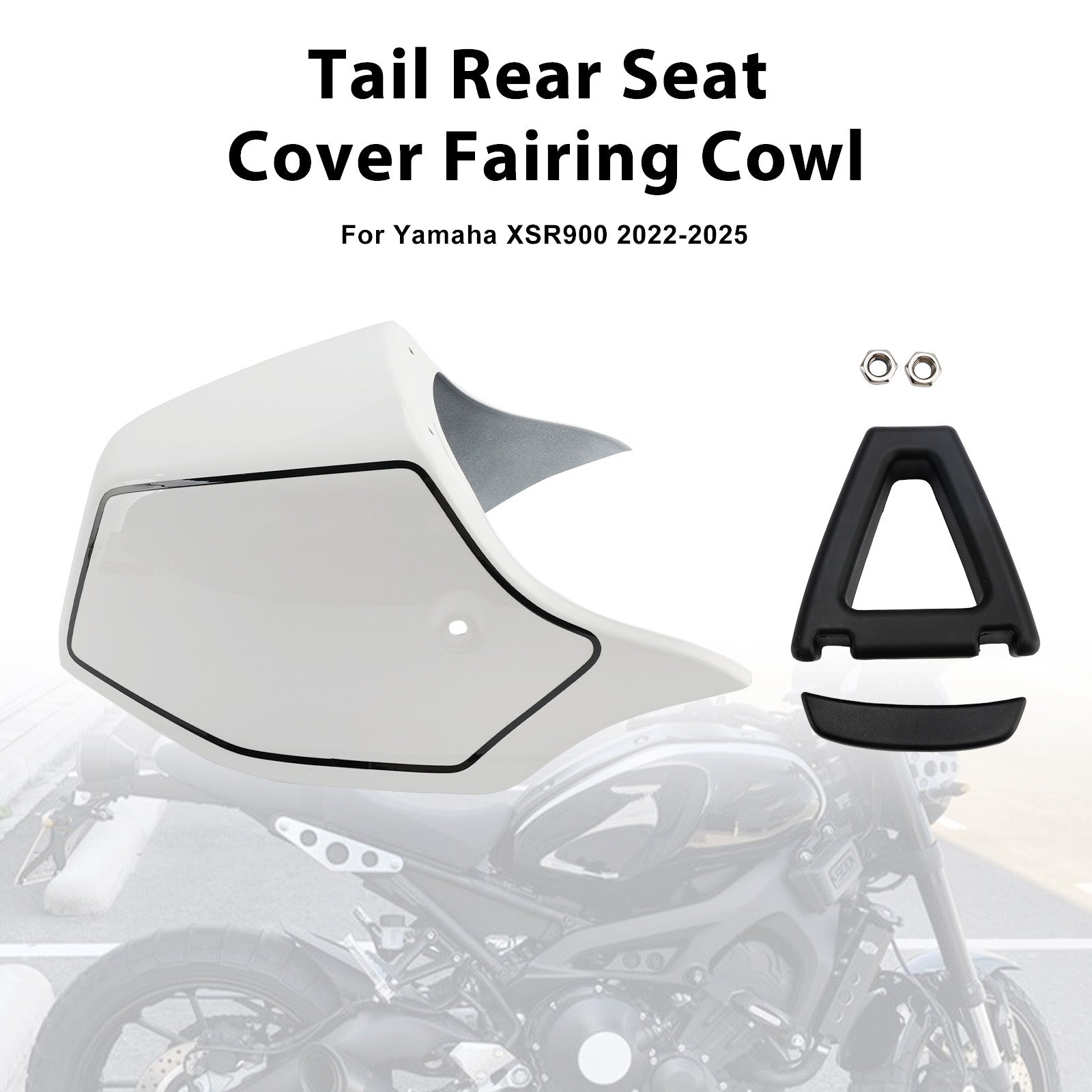 Housse de carénage de siège arrière pour Yamaha XSR900 2022 – 2025