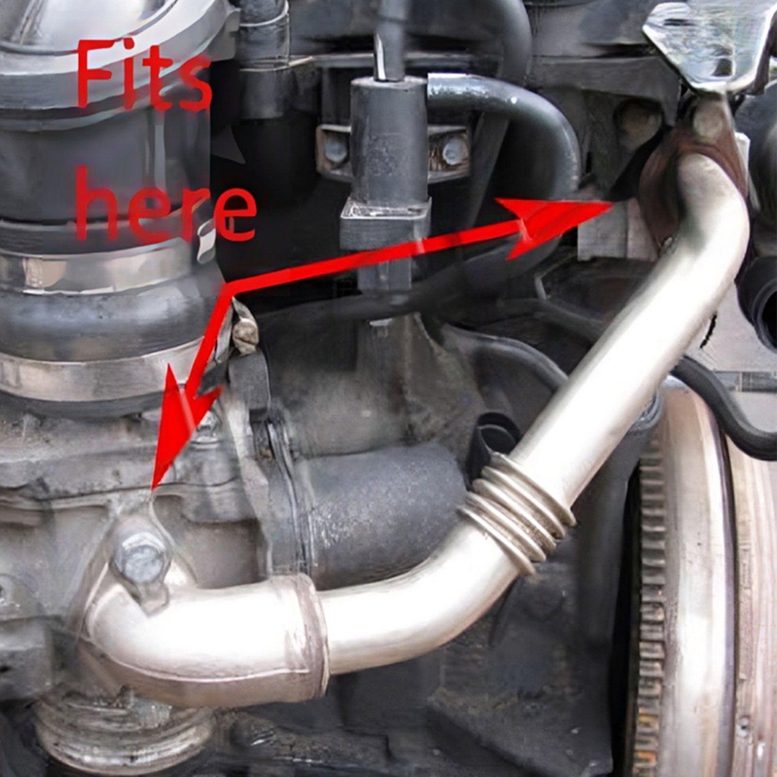 Egr -ventilplatta för Renault 2.2 2.5 DCI för Opel 2.5 CDTI -motor