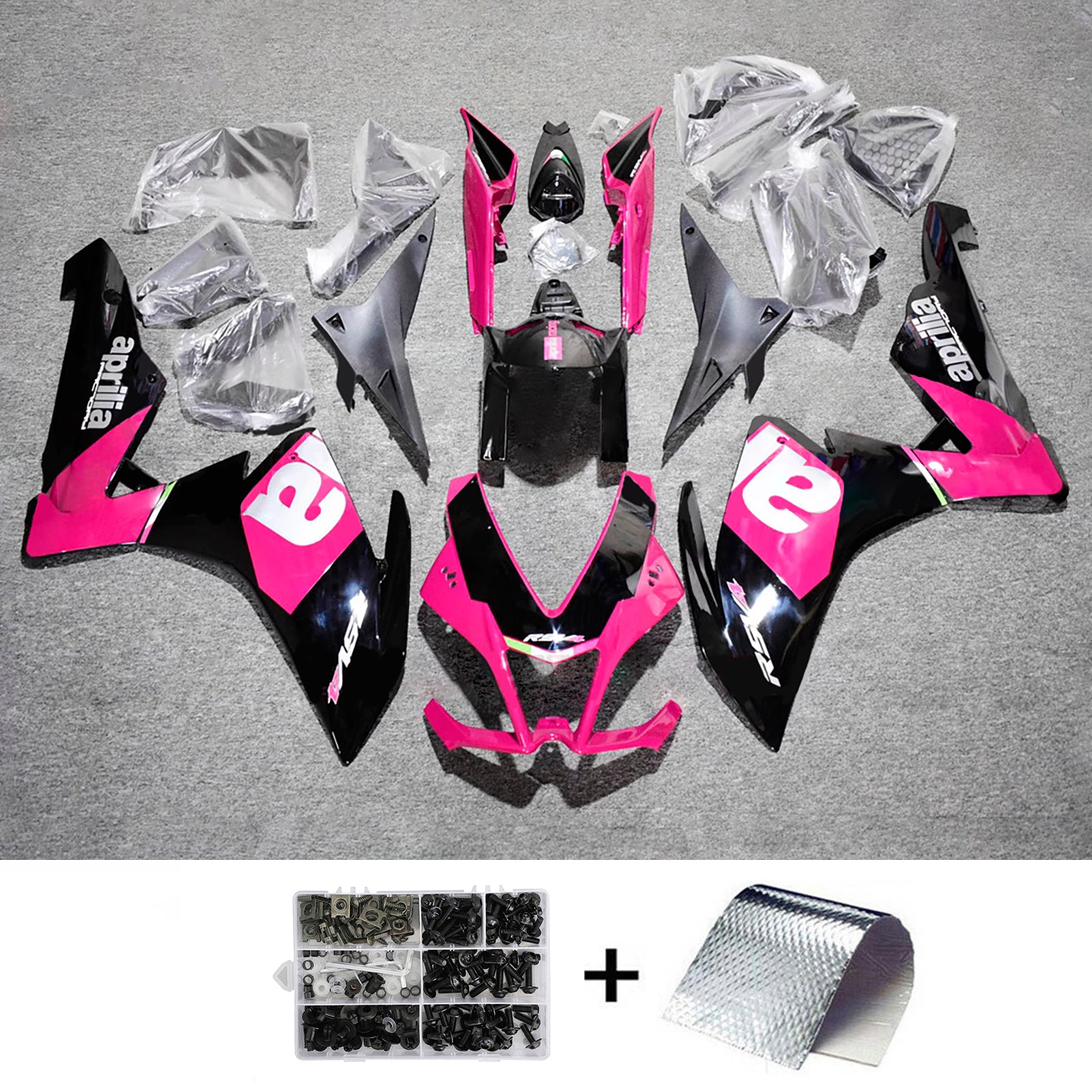 2009-2015 Aprilia RSV4 1000 Injection Fairing Kit Bodywork Plastic ABS