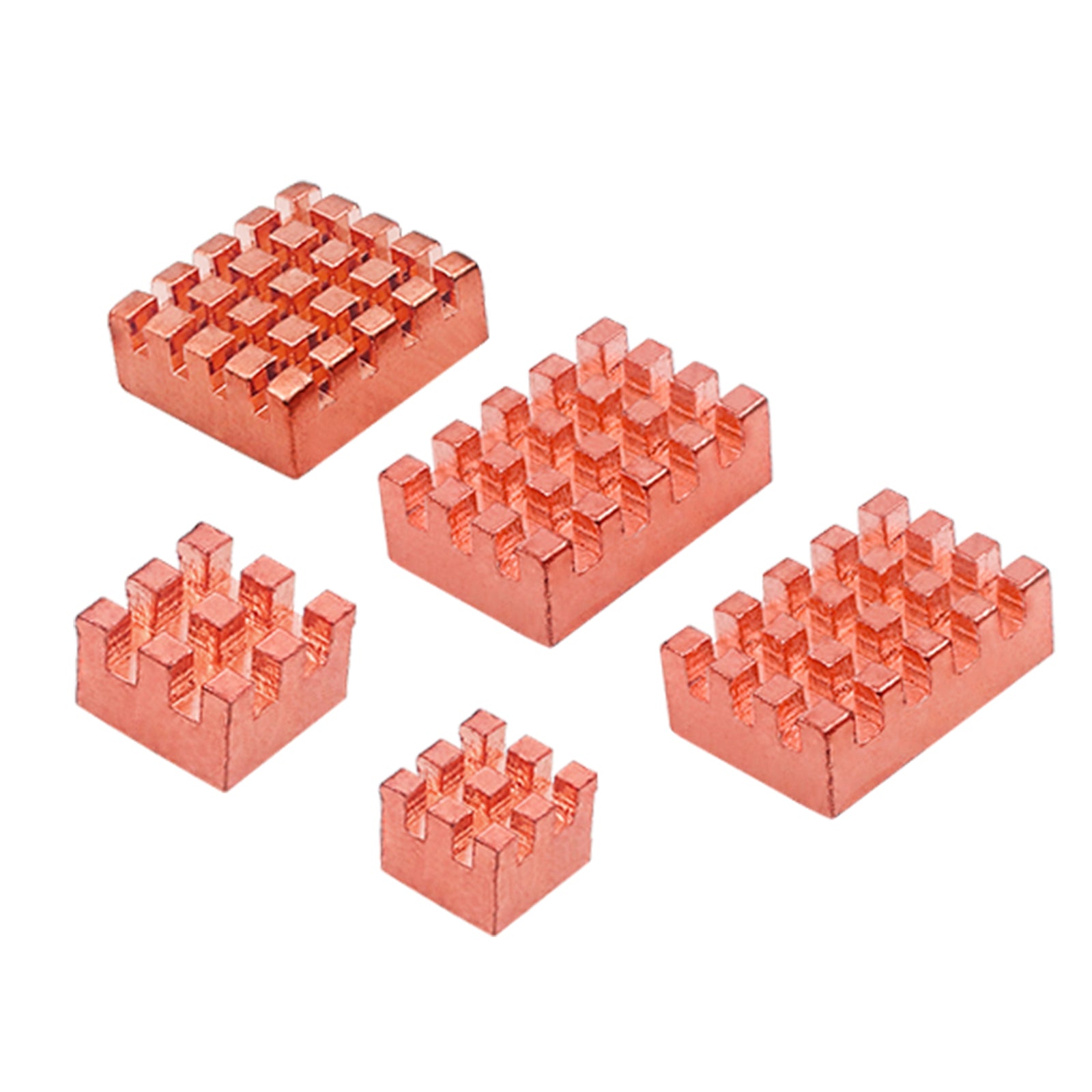 Radiator Banana Pi OpenWrtOne Zuiver koperen koellichaam met zelfklevende CPU-koeler