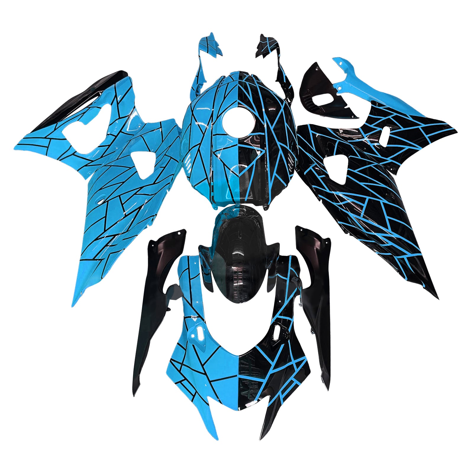 Injection Fairing Kit Bodywork Plastic ABS fit For Yamaha YZF-R7 2021-2025