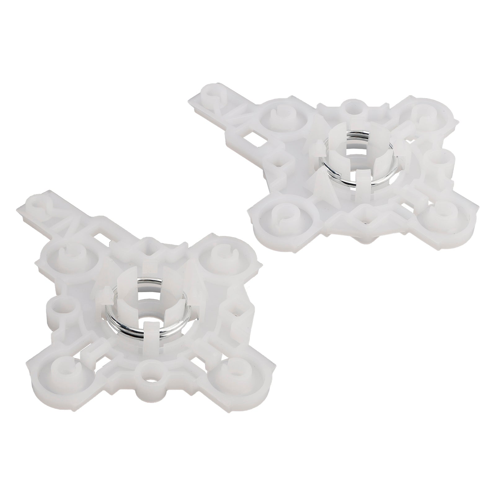 Left&Right Car Side Mirror Glass Lens Plastic Bracket Clip Holder for Honda
