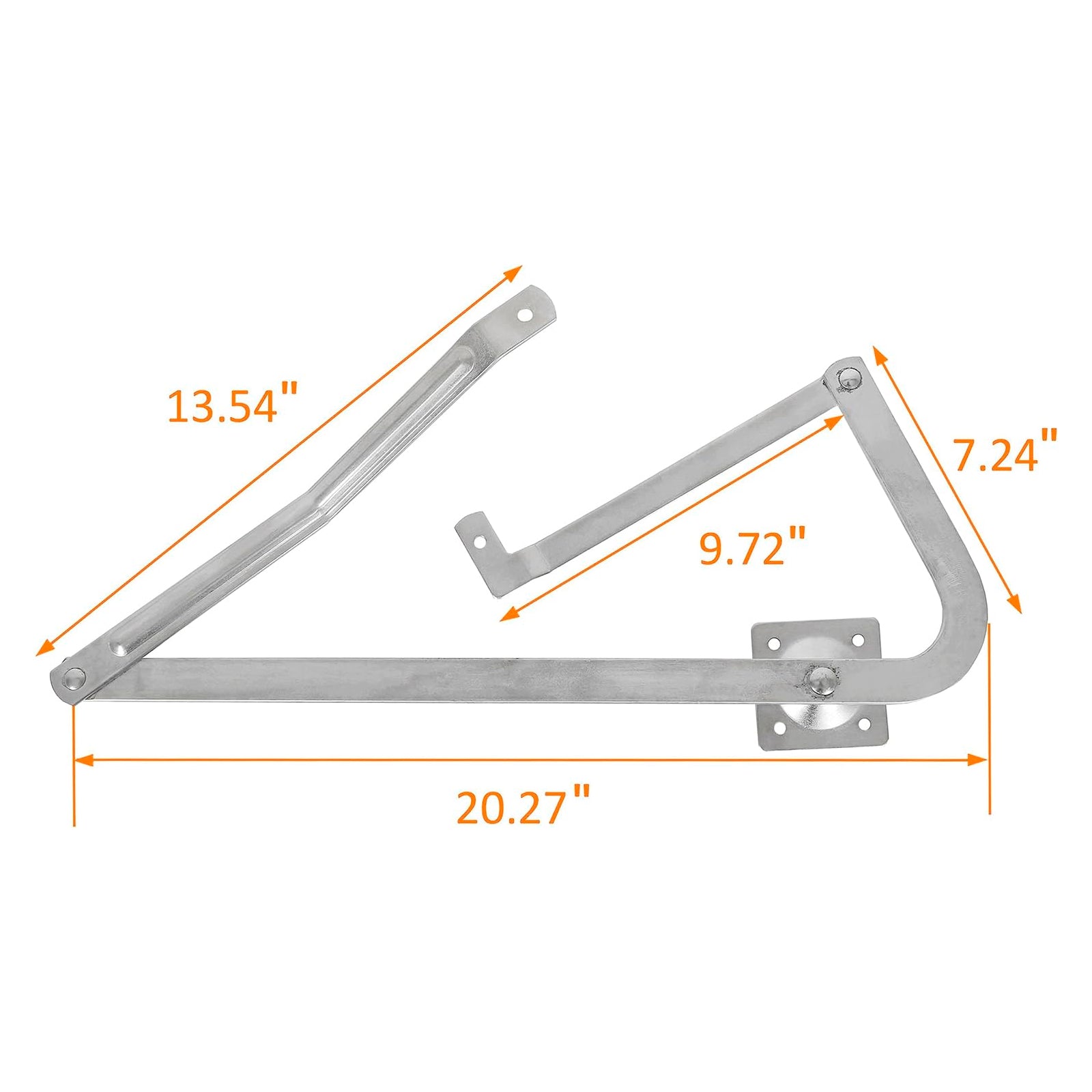 Pariače Attic Ladder Freater Arms pre Arms pre MFG Werner Series 55-2 Po roku 2010 po roku 2010