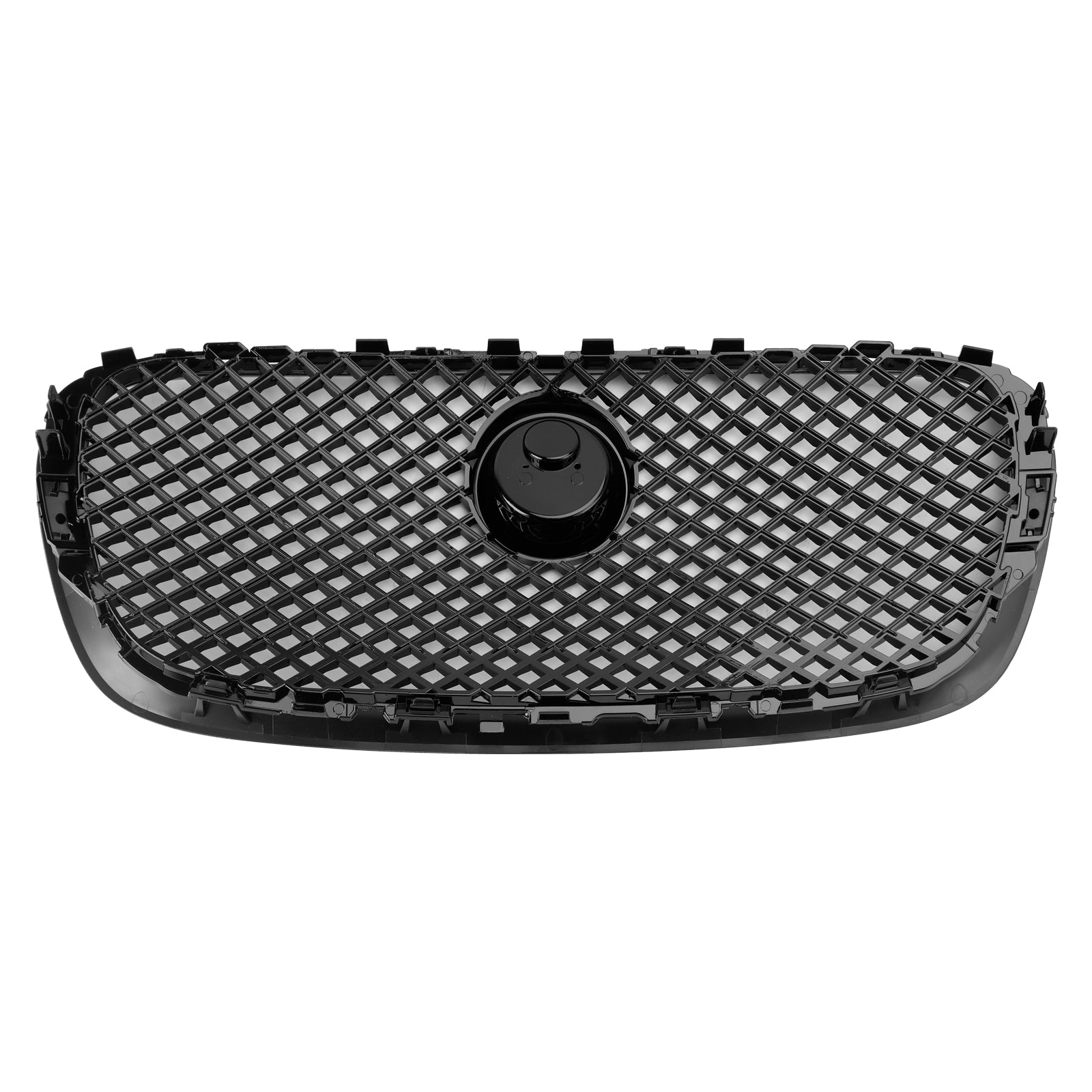 2008 2009 2010 2011 Jaguar XF Pre-Facelift XF-R Style Grille de pare-chocs avant Noir brillant