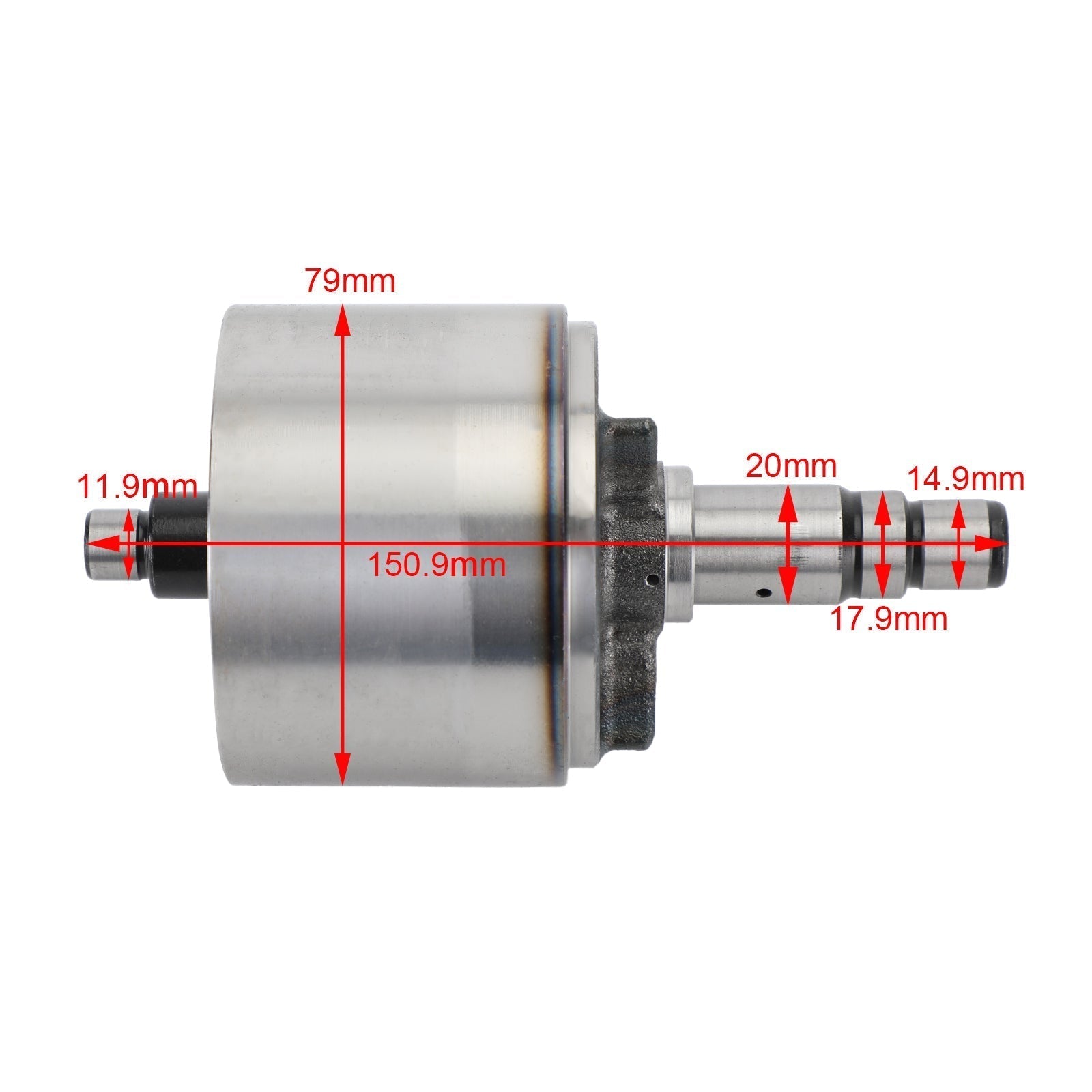 2006-2016 YAMAHA FZ1 FAZER (RN16) Nový generátor zotrvačníka Rotor 2SH-81450-00