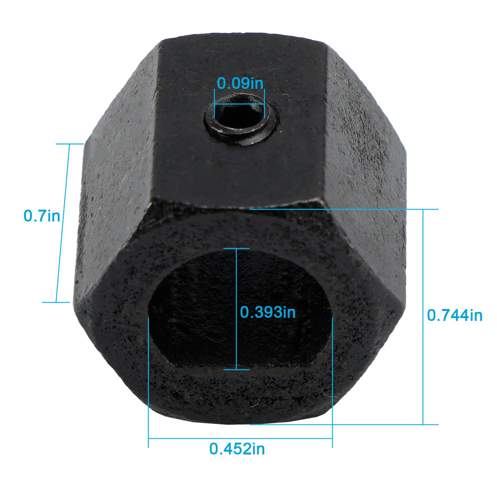 809446 Override Nut for Lippert Standard Power Trailer Tongue Jack 1817941