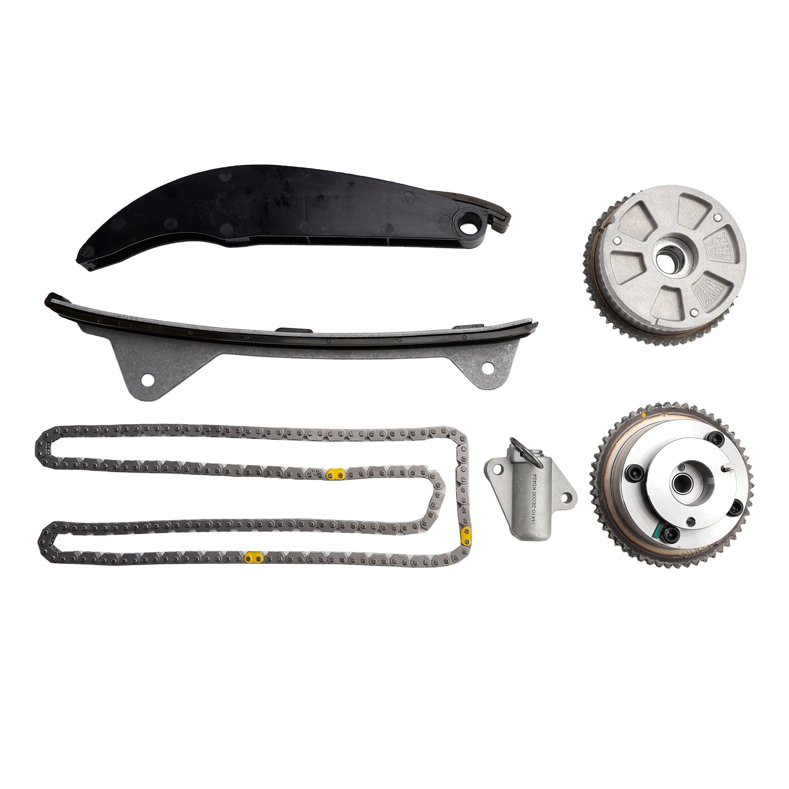 Kit de cadena de distribución para motor G4NH 2.0L & Engranajes VVT para Hyundai Kia Elantra Soul Forte