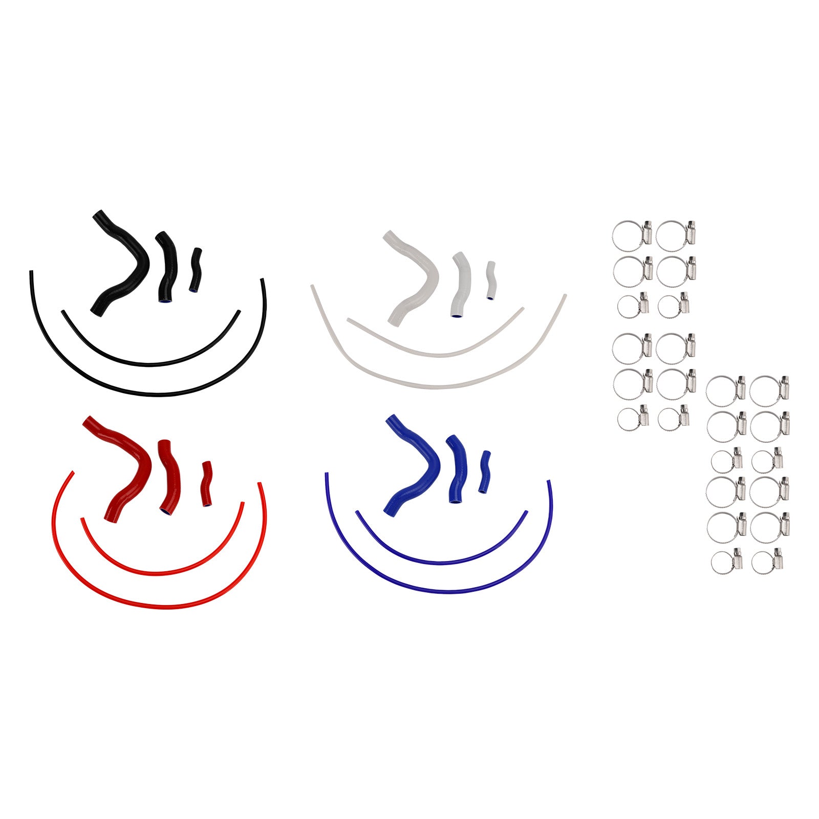 2023-2025 Honda XL750 Transalp Silicone Radiator coolant Hose Kit