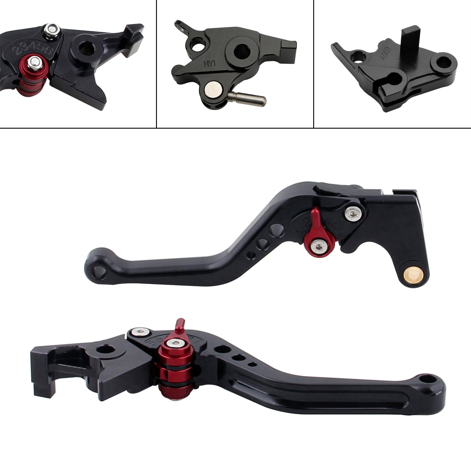 Ny kort kopplingsbromsspak Fit för CFMOTO 400NK 650NK 650MT 650GT 2020-21