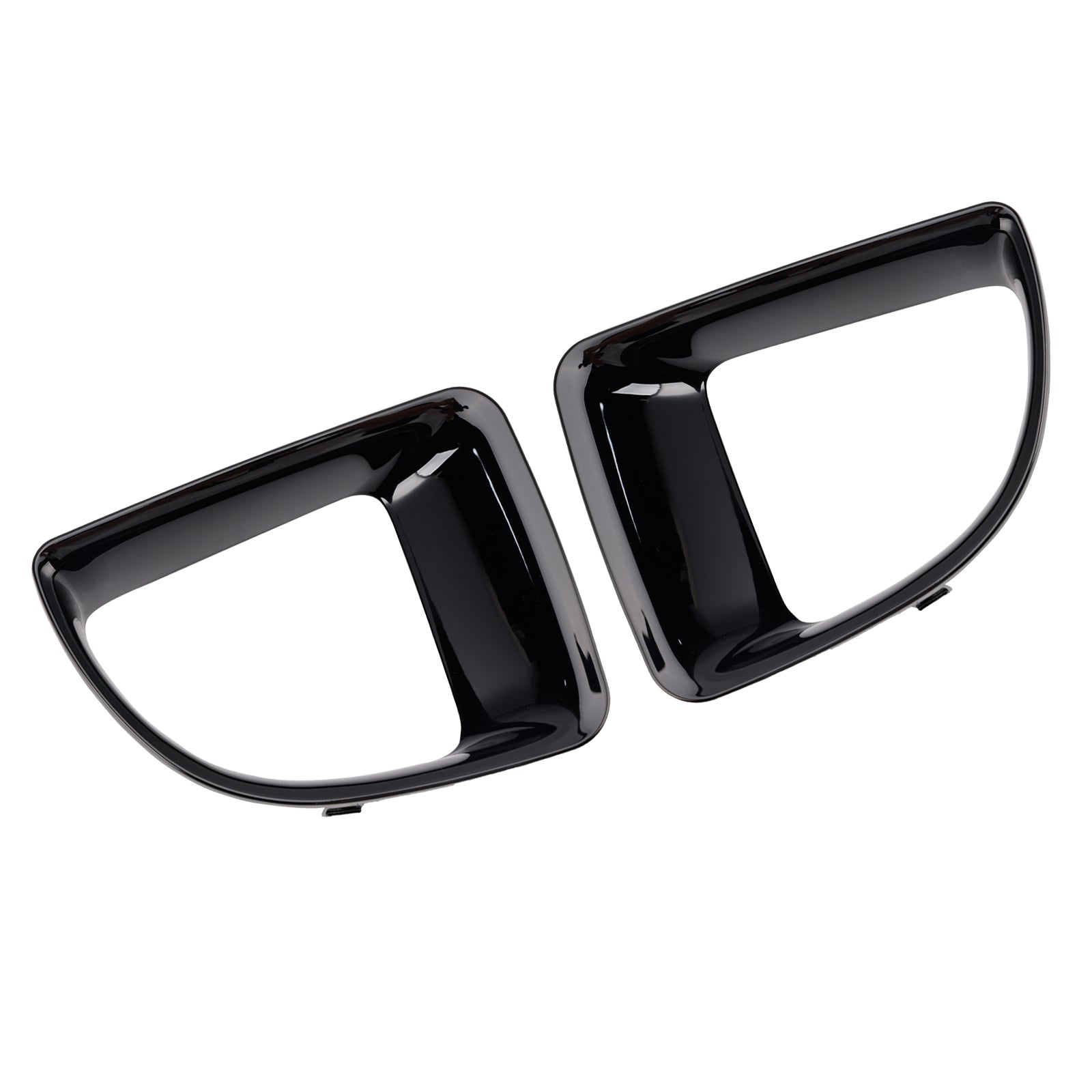 2012-2017 Mini Roadster R59 Cadre de conduit d'air avant noir brillant 51117255117 51117255119