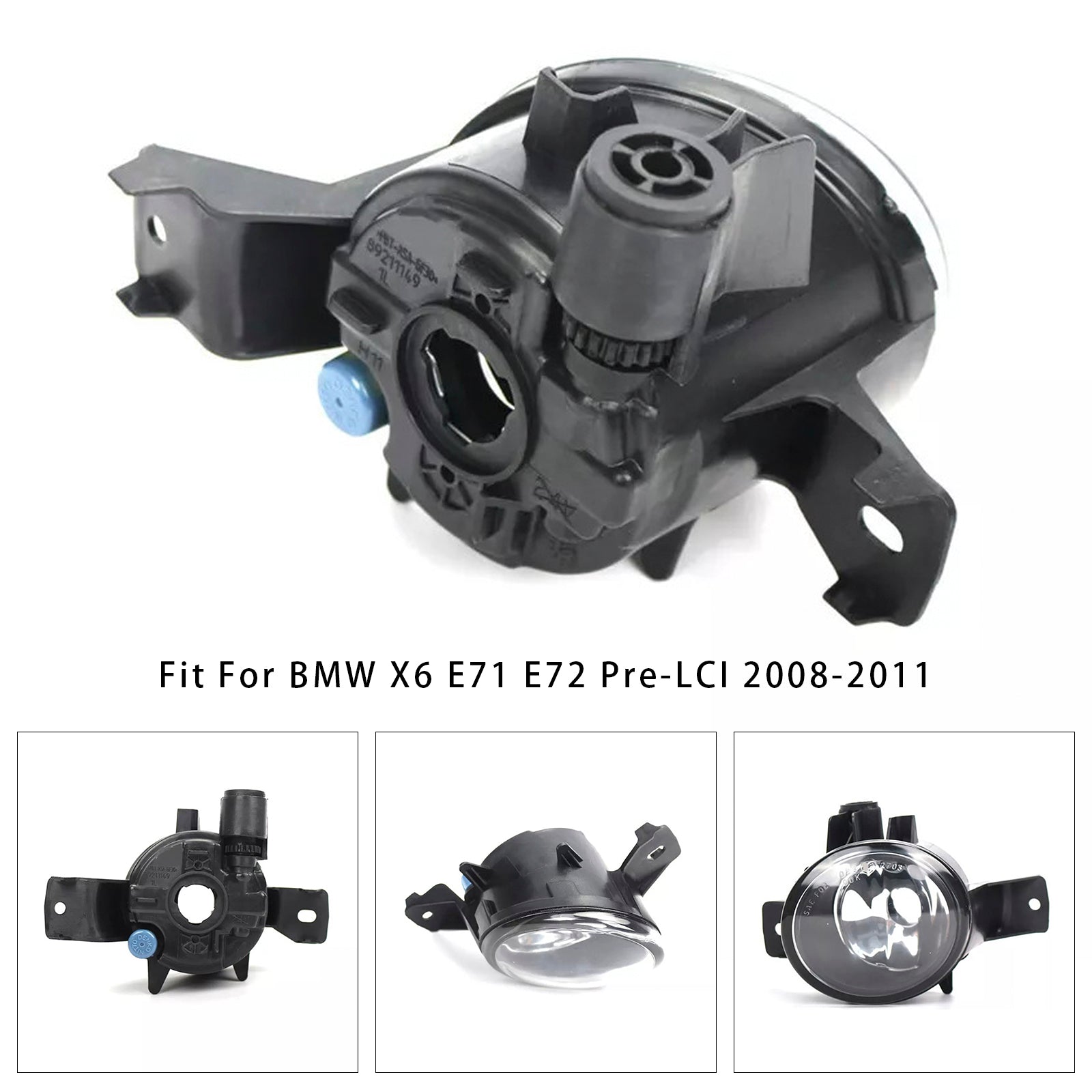 2008-2011 BMW X6 E71 E72 1 PCS Front venstre tåke Lyslamper 63177187631