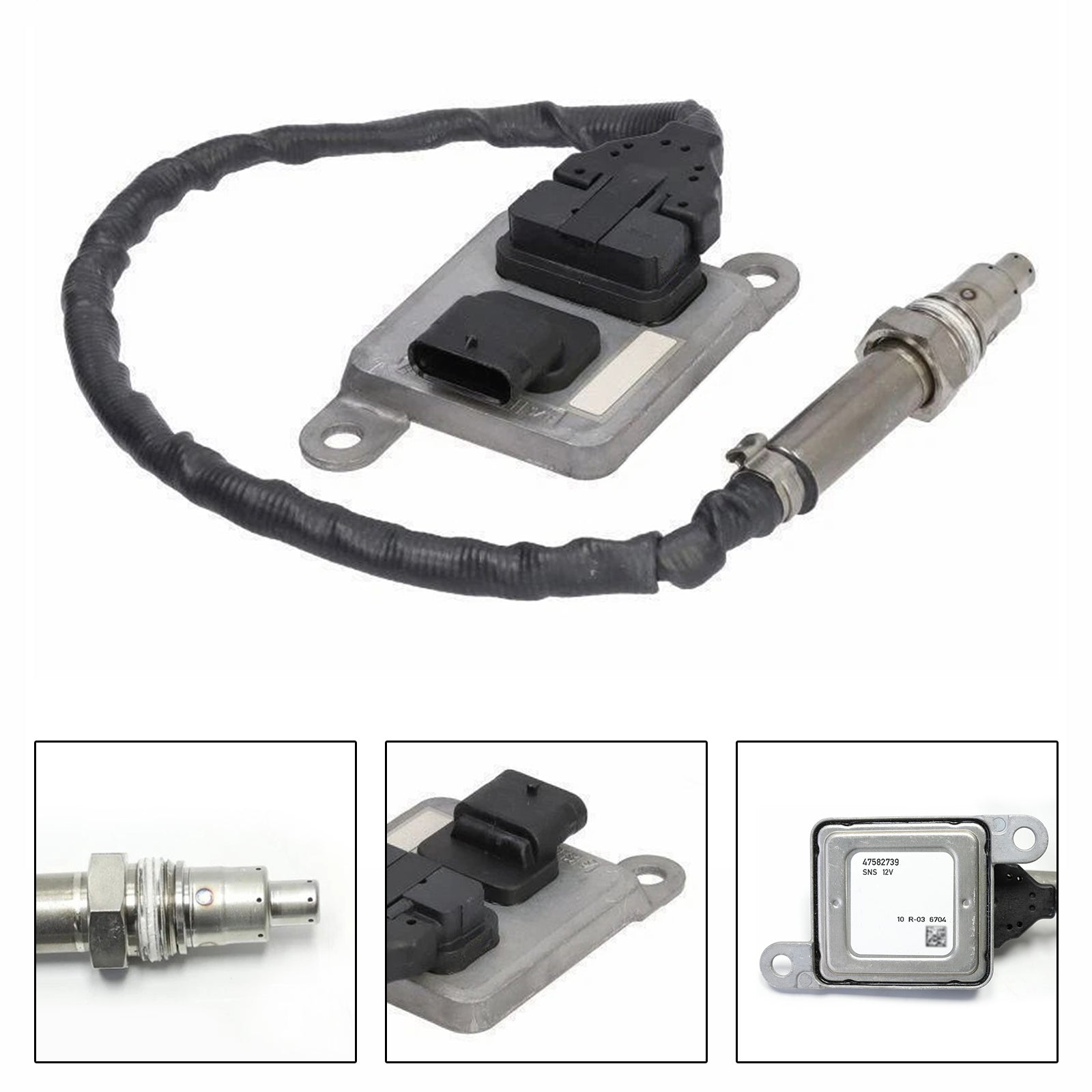 For CASE IH 580ST 590ST 695ST 110U SR270 SR270B Lambda Nitrogen Oxide Nox Sensor 47582739