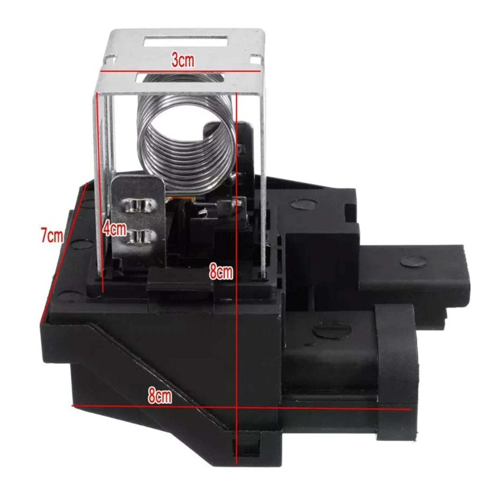 Resistencia del calentador del ventilador del Motor del radiador 9662872380 para Citroen Berlingo C-Elysee