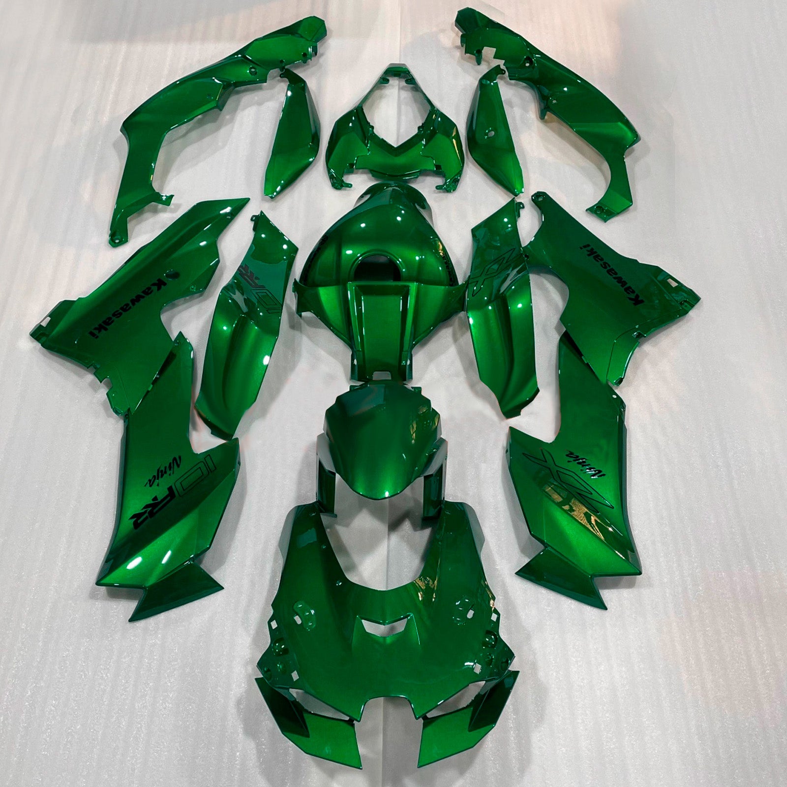 Kit carenatura iniezione Carrozzeria ABS adatto per Kawasaki ZX-10R ZX-10RR 2021-2025