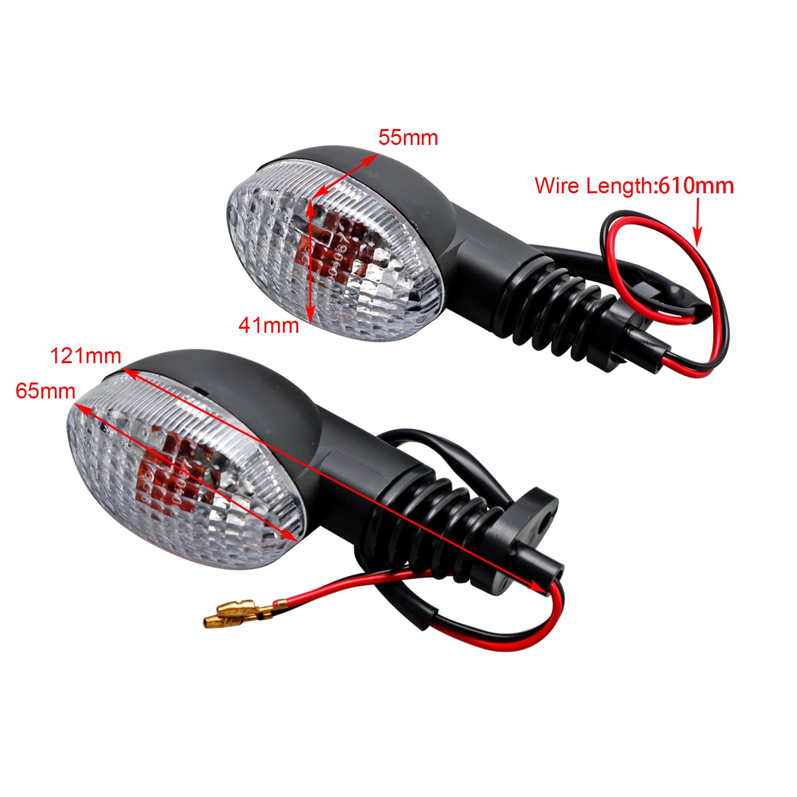 Clignotant, lampe indicateur pour KAWASAKI NINJA 250R KLX 125 150 250 300