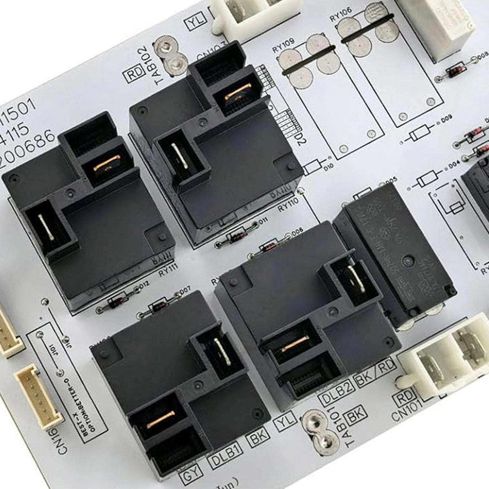 Relaisbesturingskaart EBR 74164805 voor LG-fornuis/fornuis/ovens