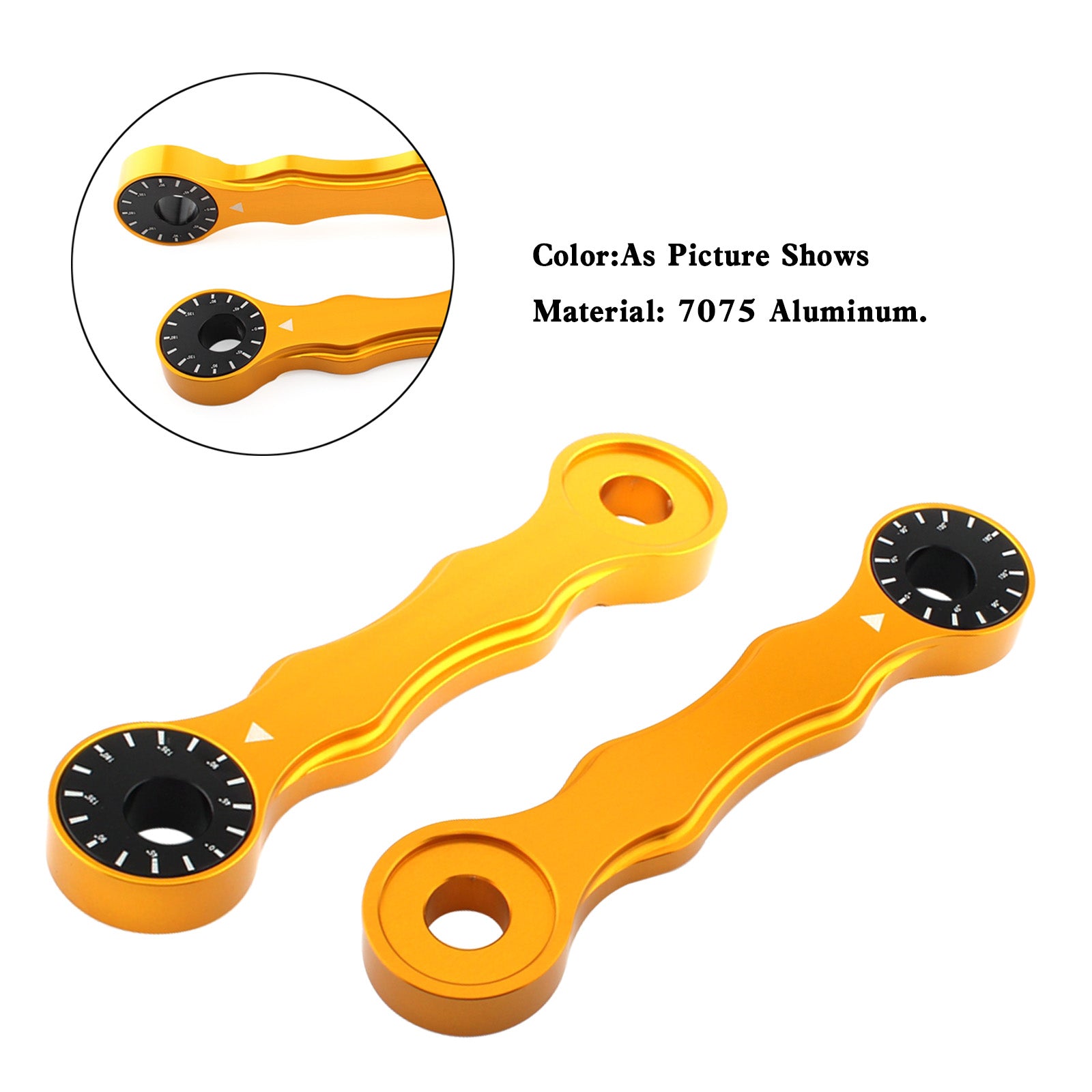 Nastaviteľná spustená súprava prepojenia pre Suzuki DRZ400/E/S/SM 00-17 RM125/200 96-00