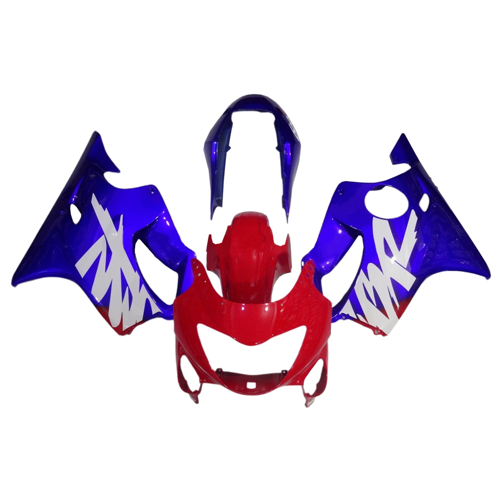 1999-2000 Honda CBR600 F4 Injektionsmässa Kit Kroppsarbetet Plastiskt ABS