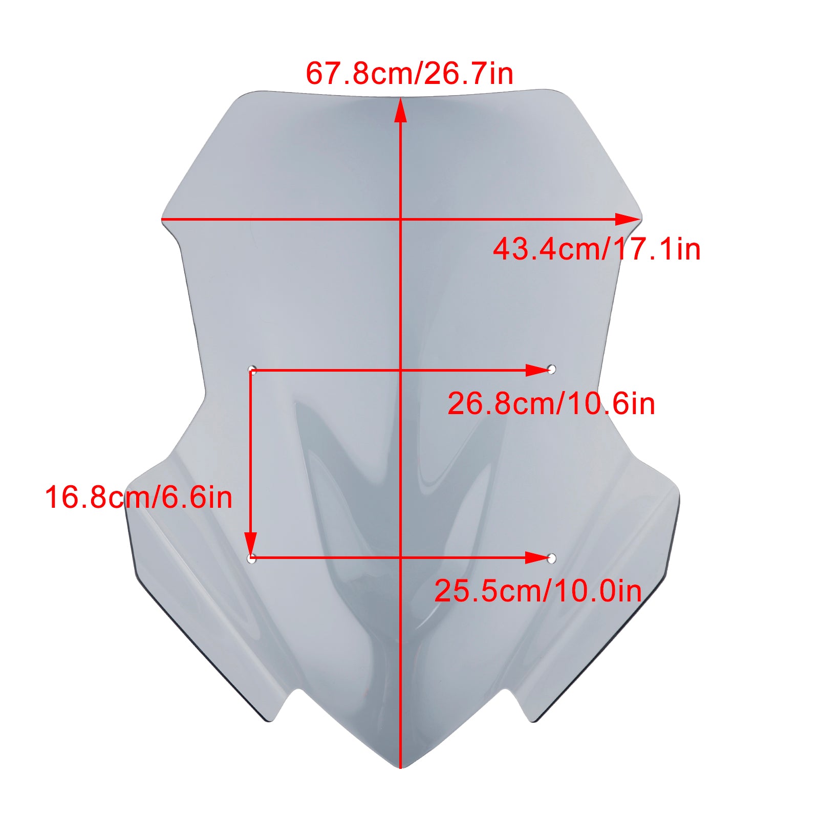 2022-2024 YAMAHA T-MAX 560 ABS Motorvoorruit Voorruit