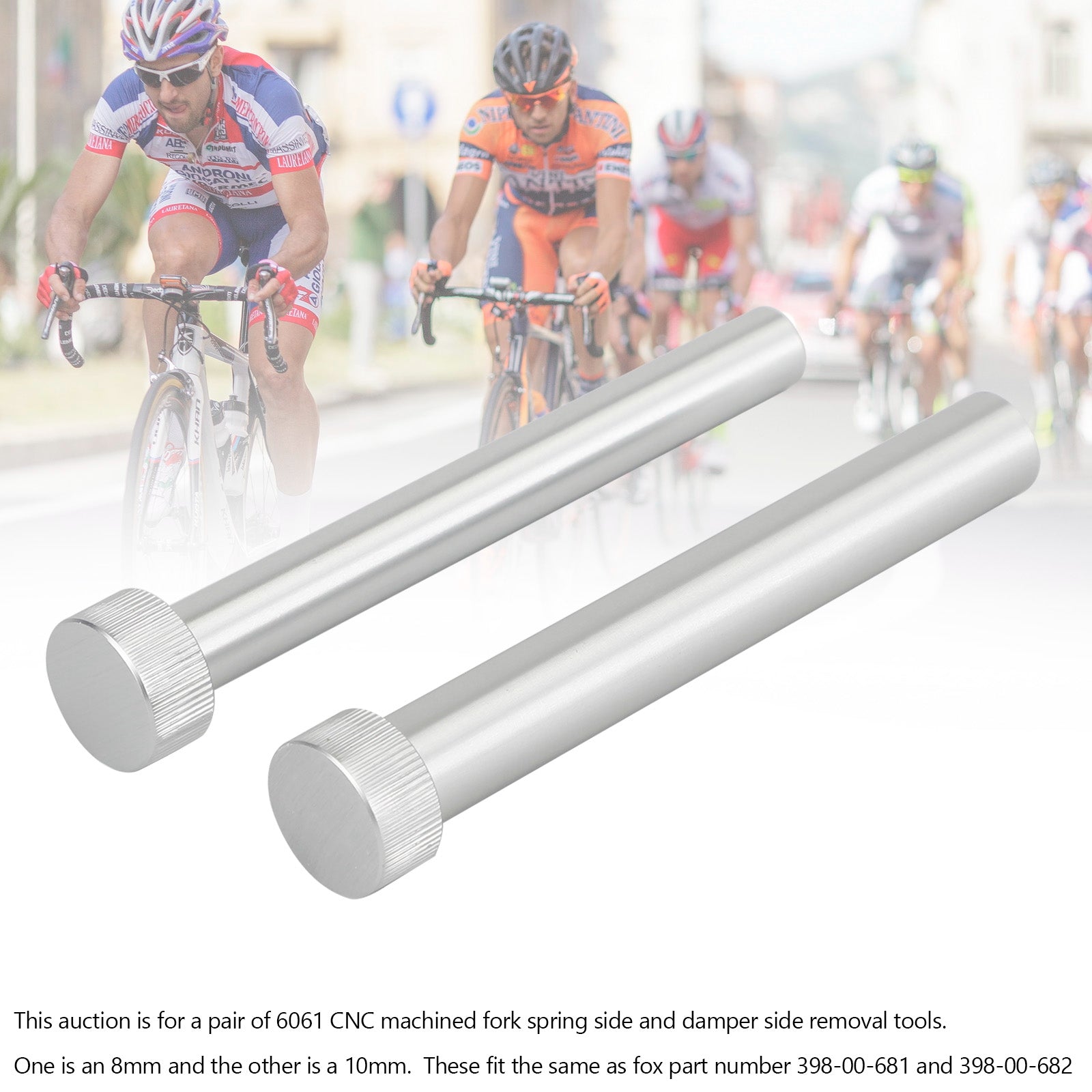 Fjädra & Demonteringsverktyg för FOX-gaffel på dämparsidan - klon av 398-00-681&398-00-682