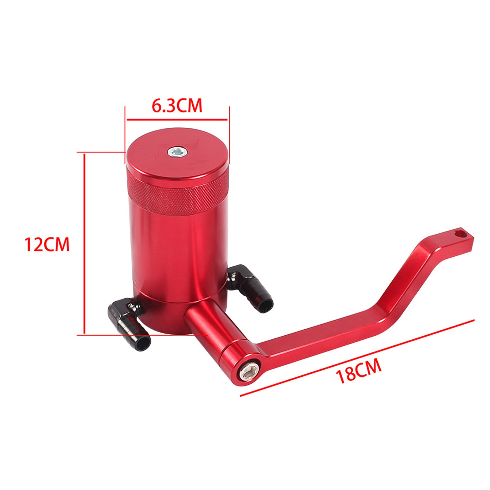 Catch Can Air Oil Separator Red For Dodge Charger Challenger 2011-2021