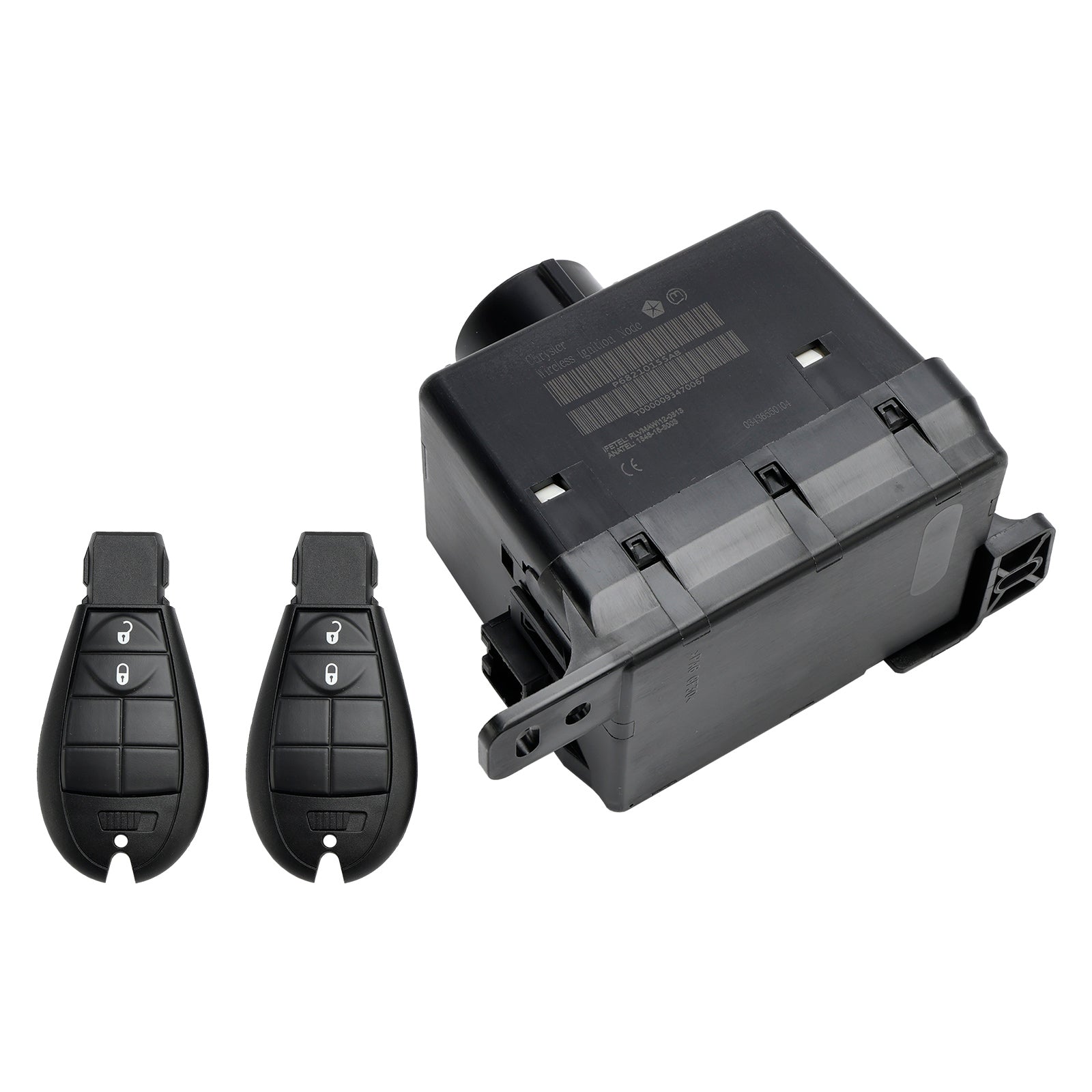 2008–2010 Dodge Town & Land tenningsbryter nodemodul & Nøkkel 68210155AB 68210155AA