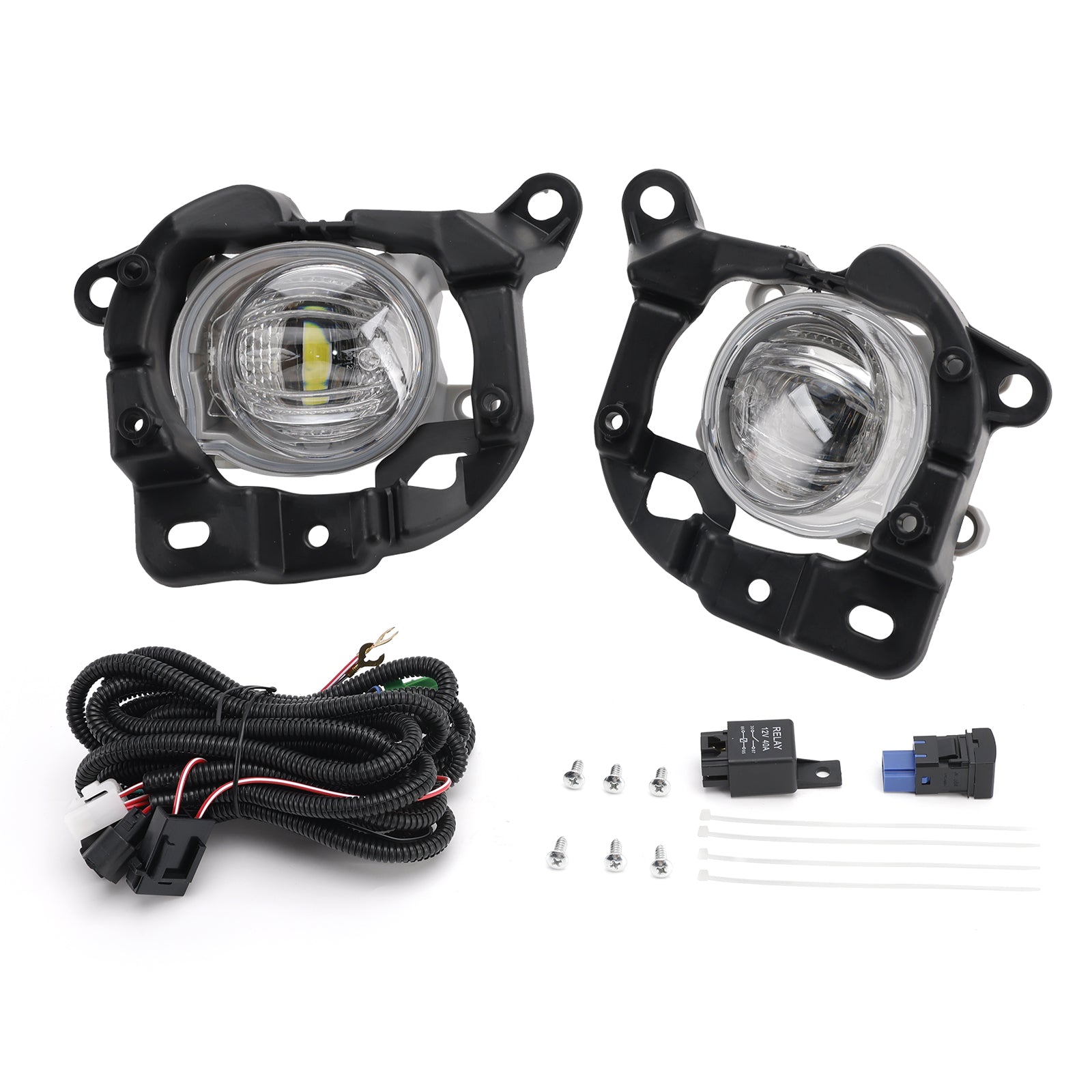 Paire de phares antibrouillard LED avec interrupteur, pour Toyota Venza 2021 – 2024