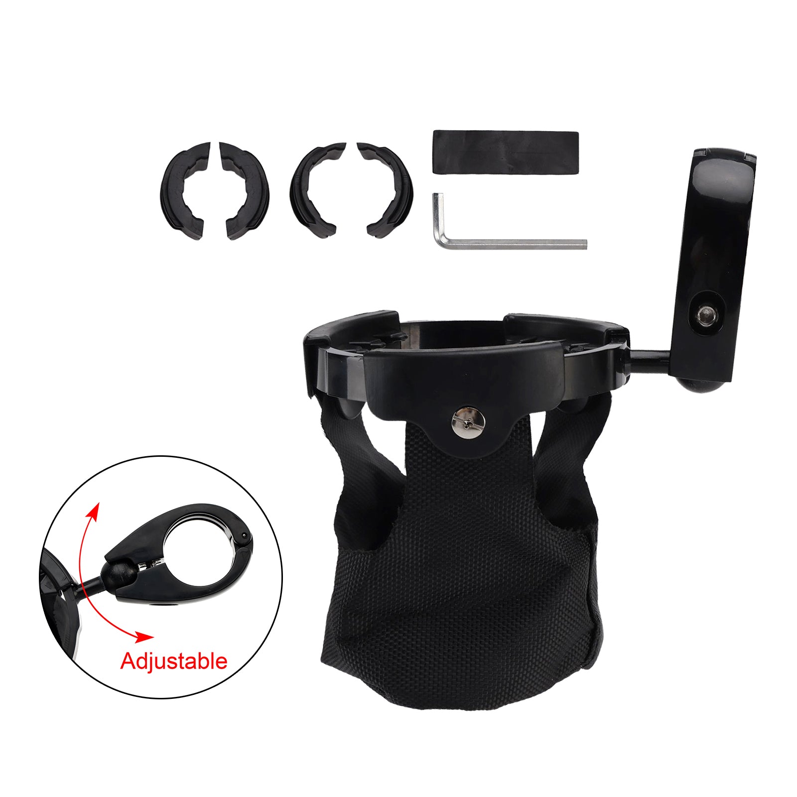 Adjustable Bottle Bracket Cup Holder Cargo Universal For Cna-Am Maverick X3