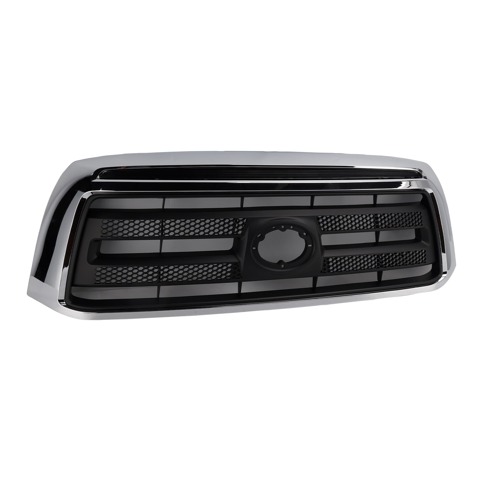 Matte Black Chrome Front Bumper Grill Grille Fit Toyota Tundra 2010-2013