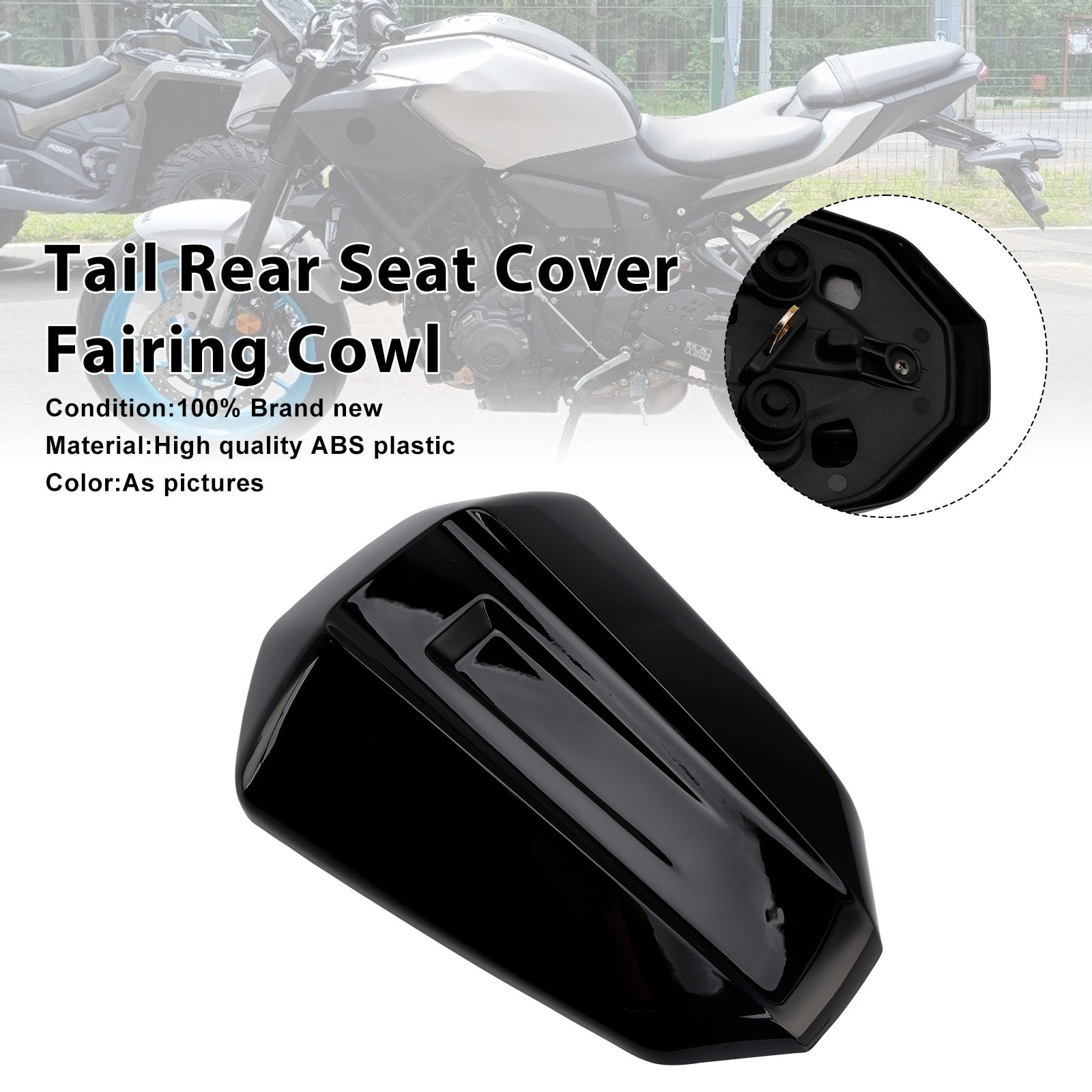 2025-2026 Yamaha MT-07 MT07 Tail Rear Seat Cover Fairing Cowl
