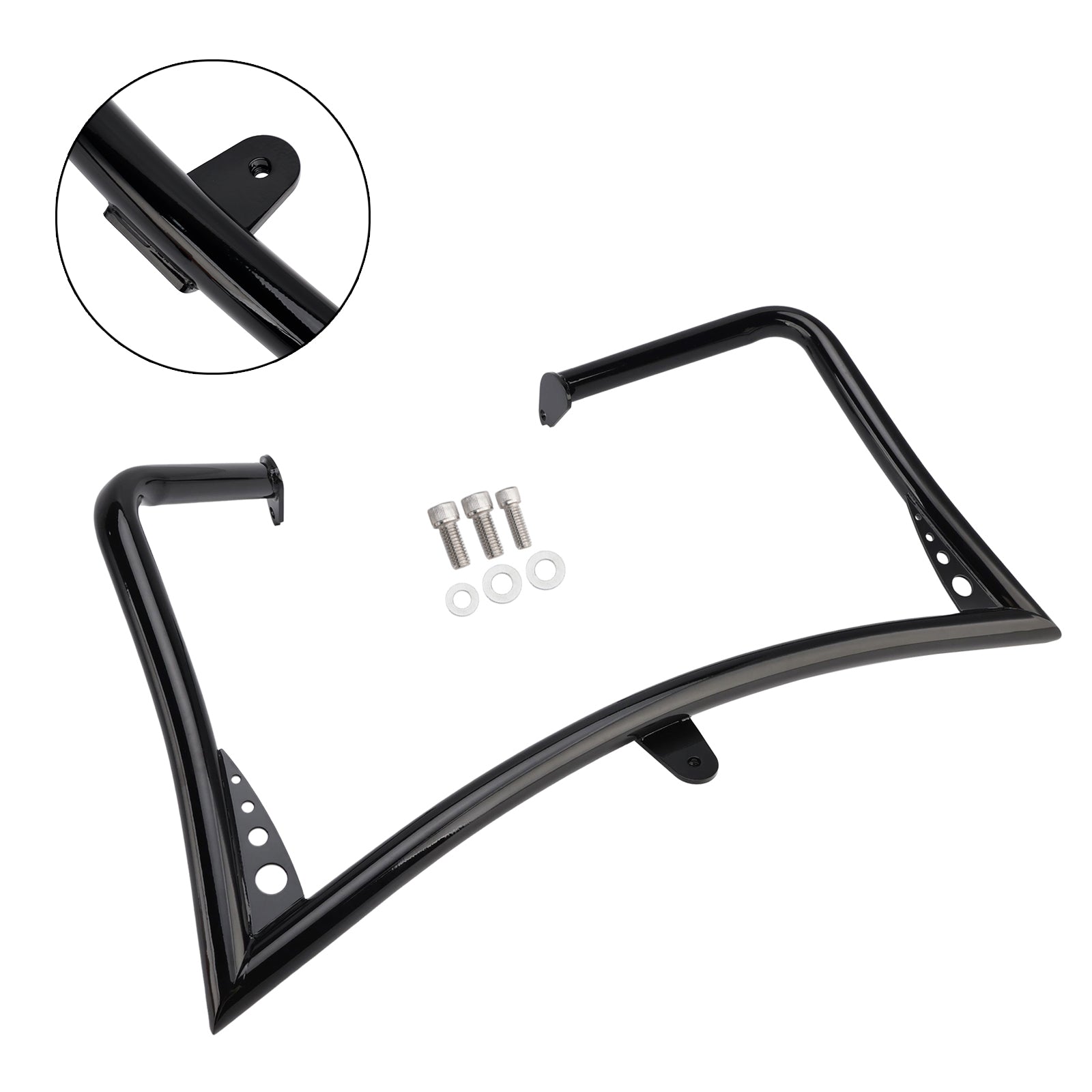 2003-2006 Electra Glide Standard EFI FLHTI Engine Guard Frame Anti-Crash Bumper Protector Black