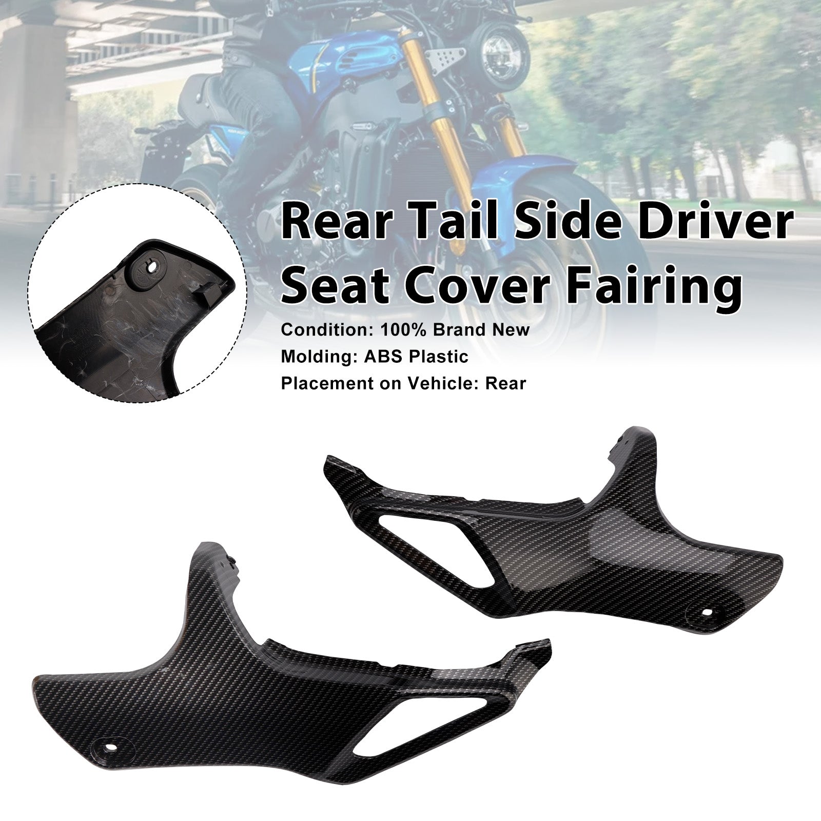 Side Seat Fairing Panel Cowl For Yamaha XSR900 2022-2026