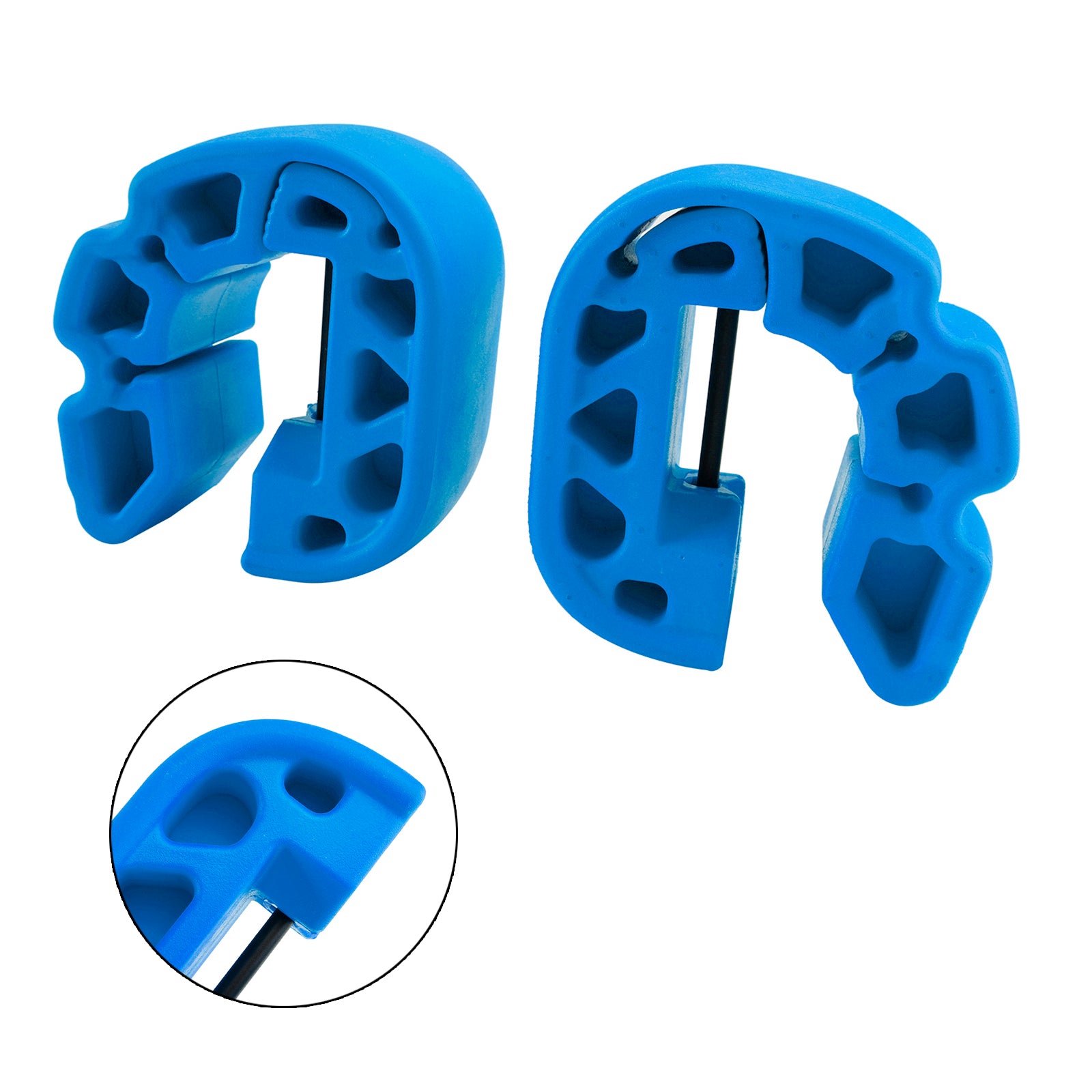 Snap-In Fenders Bumper Anti Crash Buffer 295100418 Blue For Sea-Doo Gtx Spark