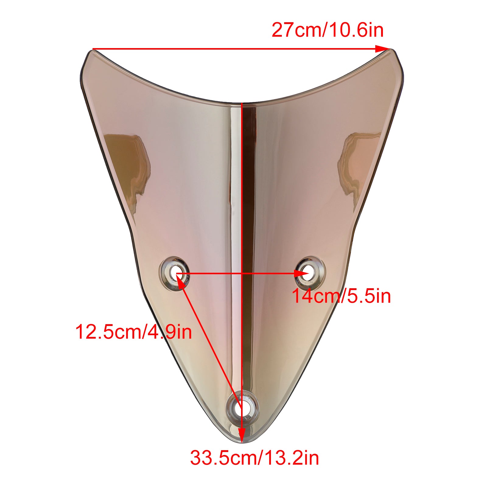Frontrute frontrute passer for Ducati Supersport 939 2017-2020 950 2021-2024