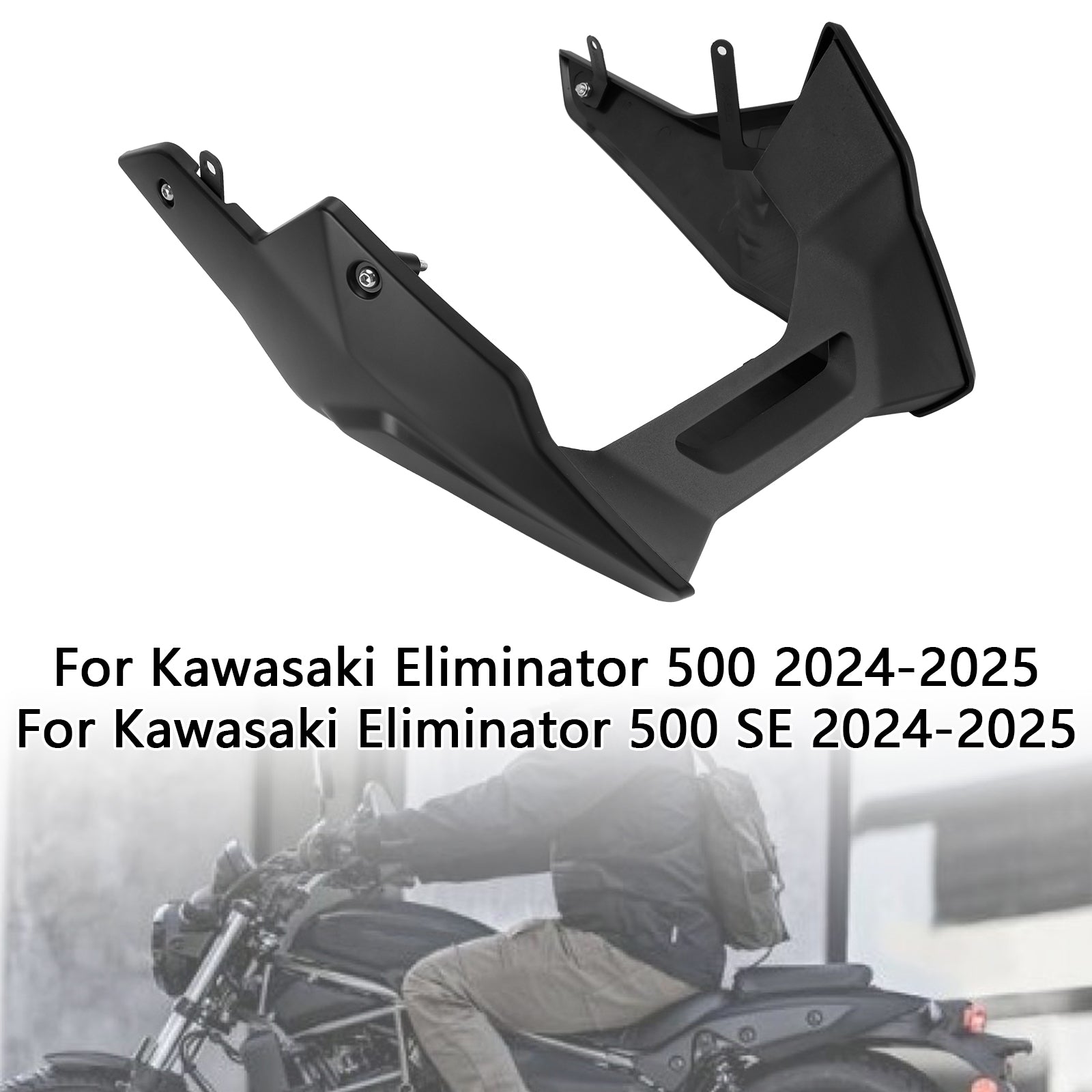 2024-2025 Kawasaki Eliminator 400/450/500 Carénages inférieurs Pan complet