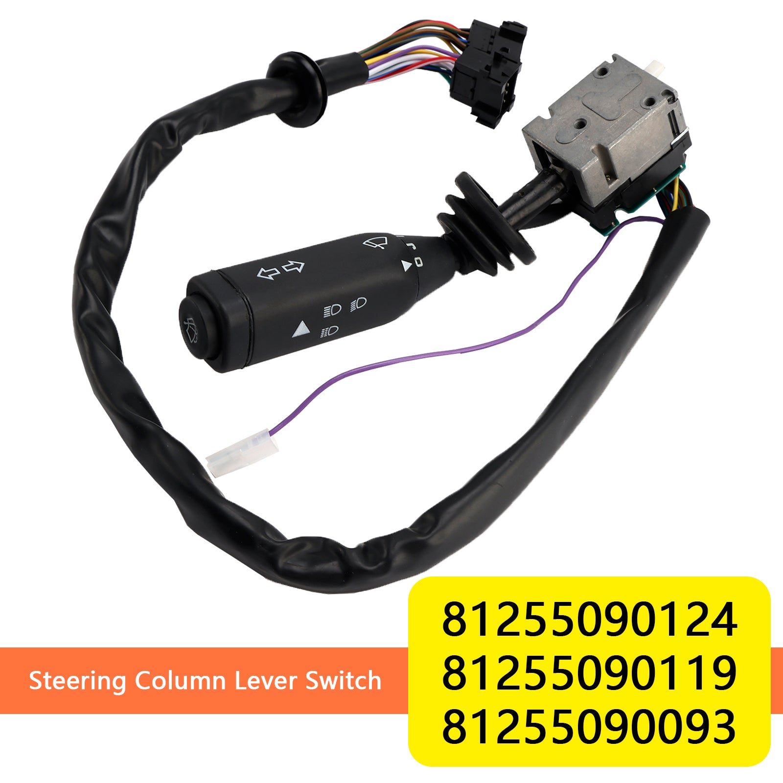 Steering Column Lever Switch for MAN 81255090124 81255090119 81255090093