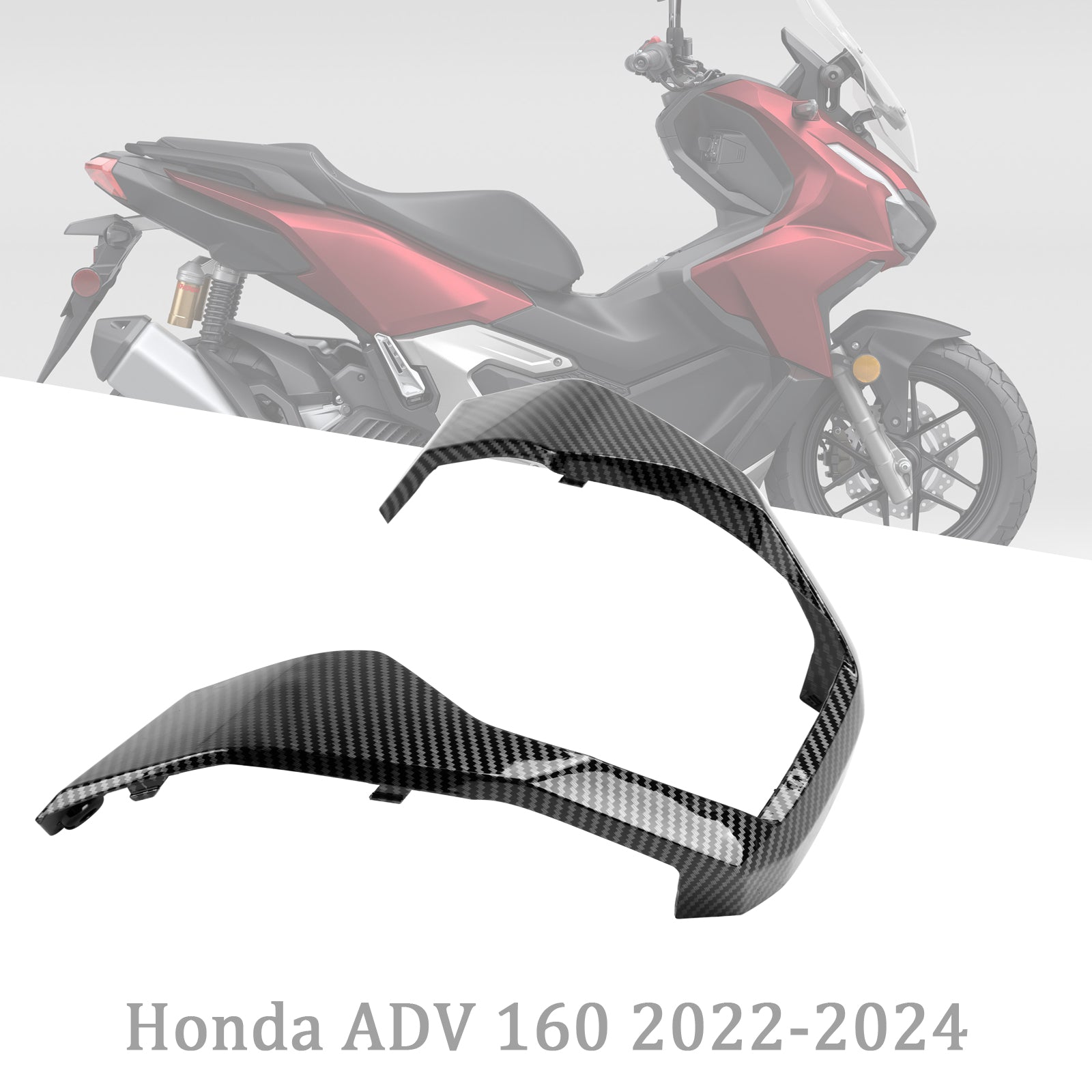 2023-2024 Honda ADV 160 Guidon Pilote Boîte centrale Couvercle inférieur Carénage