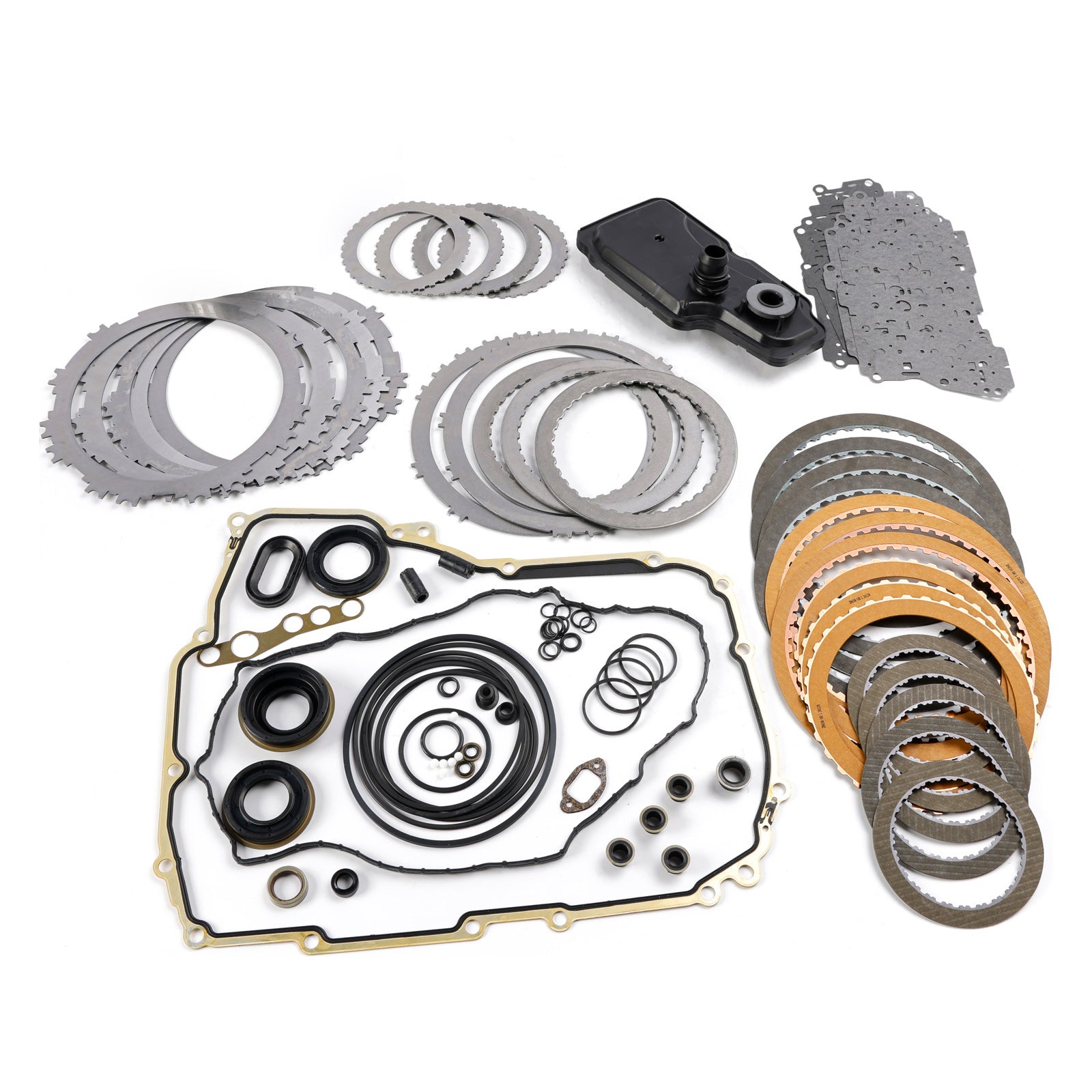 2012-up GM Gen 2 Transmission Rebuild Kit Master less Steels 6T40 6T45